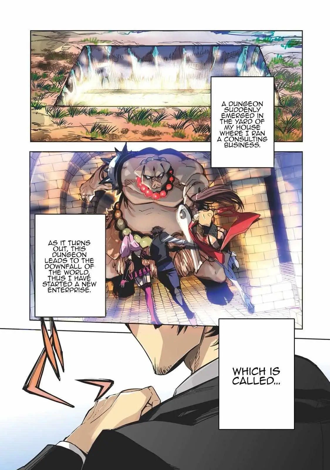 Dungeon Busters Chapter 1 page 2 - 