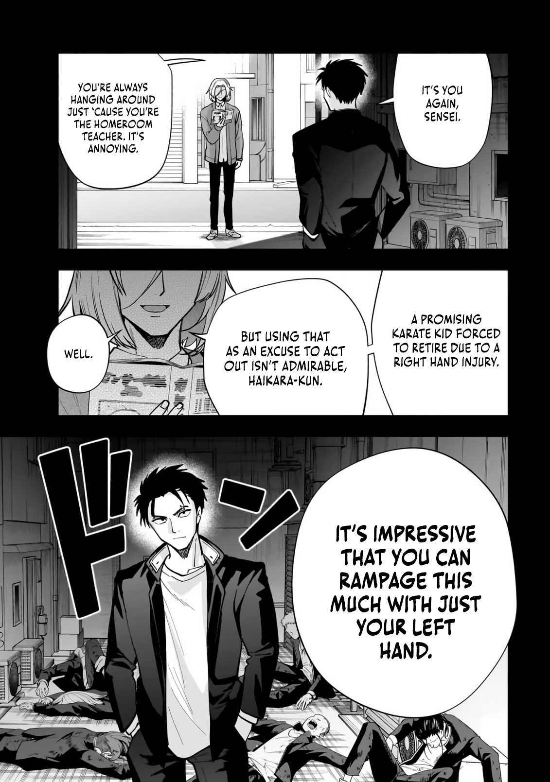 Dungeon Classroom Chapter 1 page 38 - 