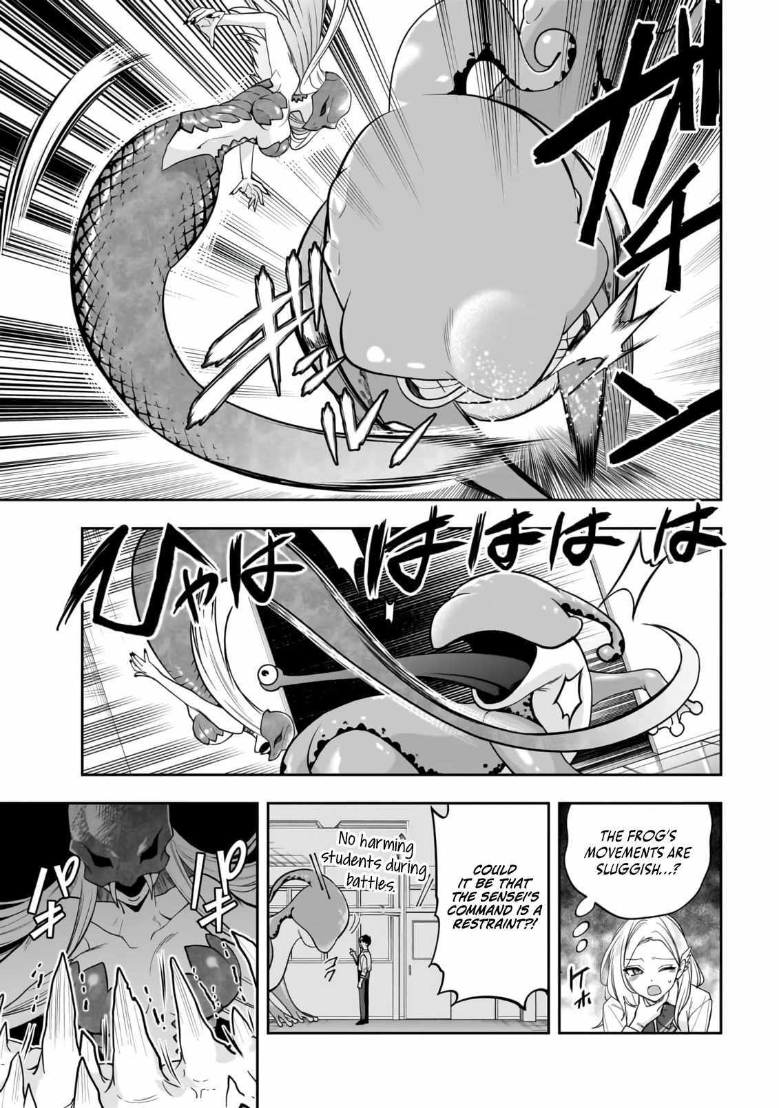 Dungeon Classroom Chapter 3 page 14 - 