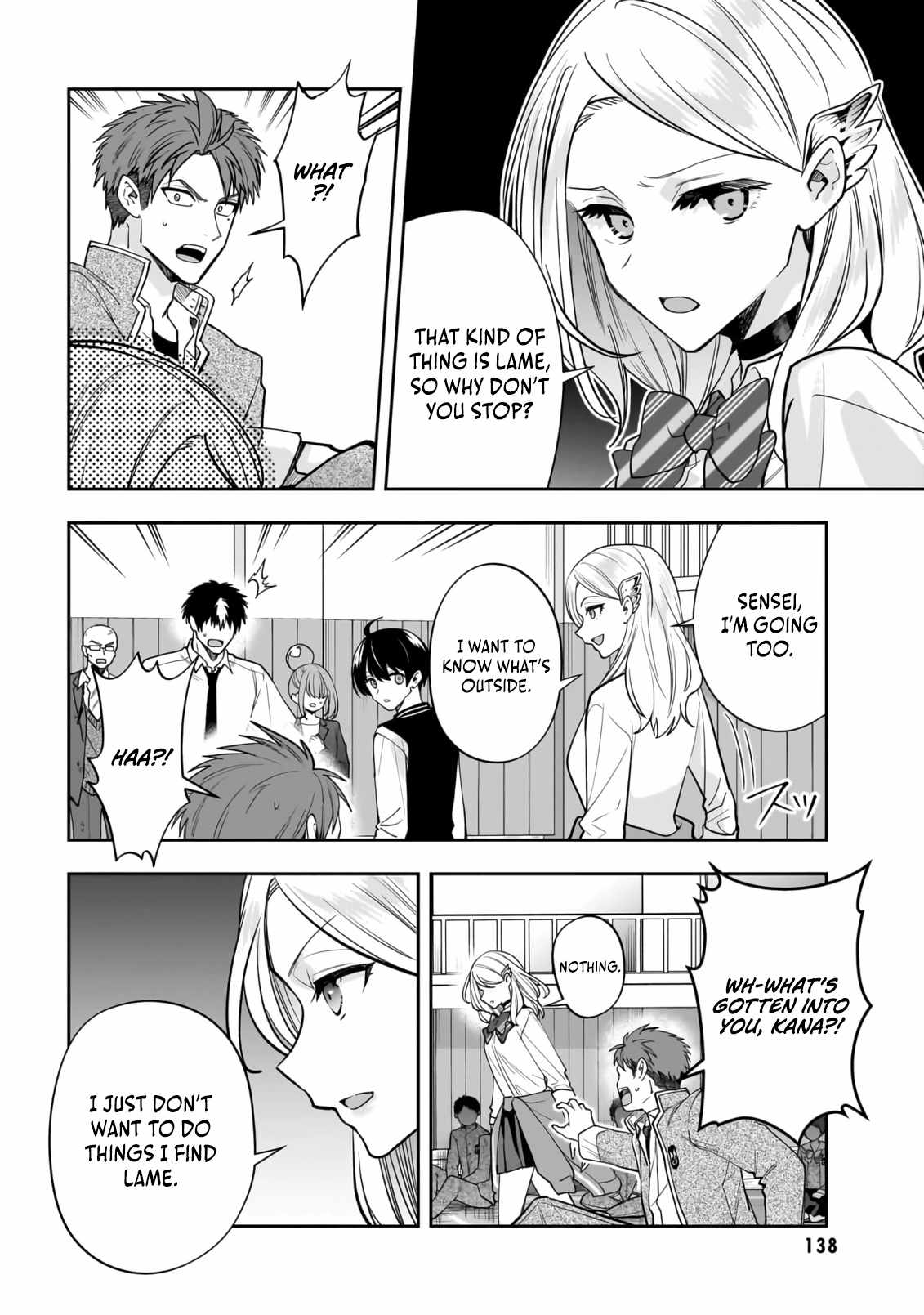 Dungeon Classroom Chapter 4 page 9 - 
