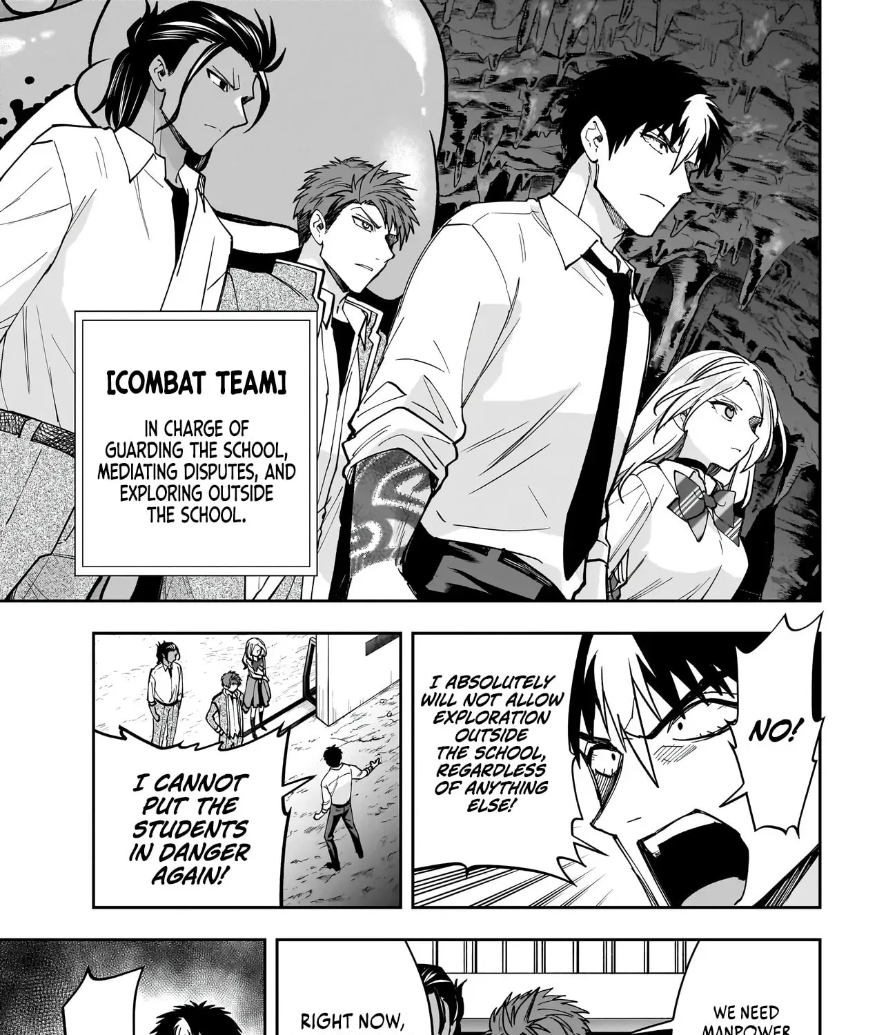 Dungeon Classroom Chapter 7 page 50 - 