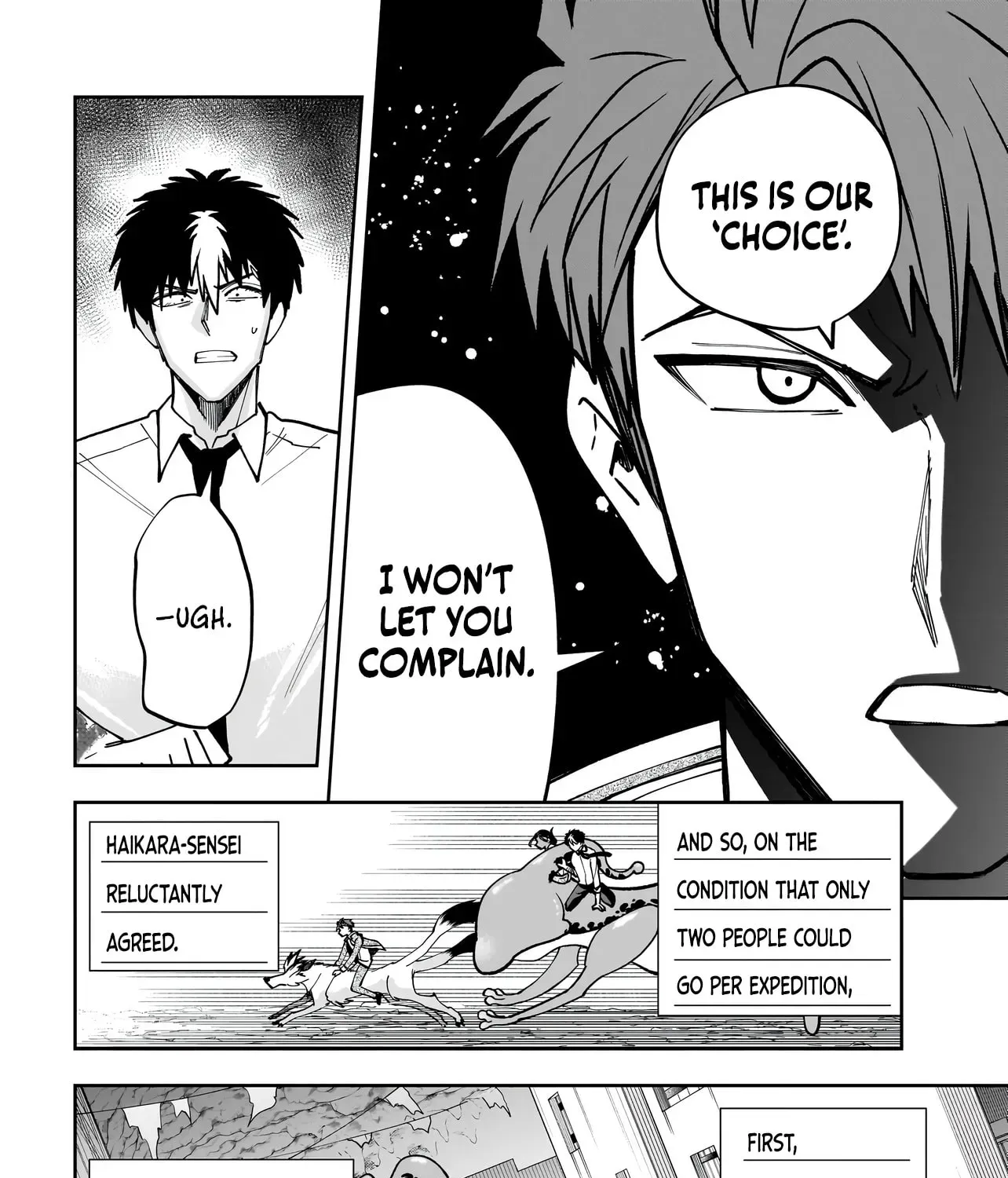 Dungeon Classroom Chapter 7 page 52 - 