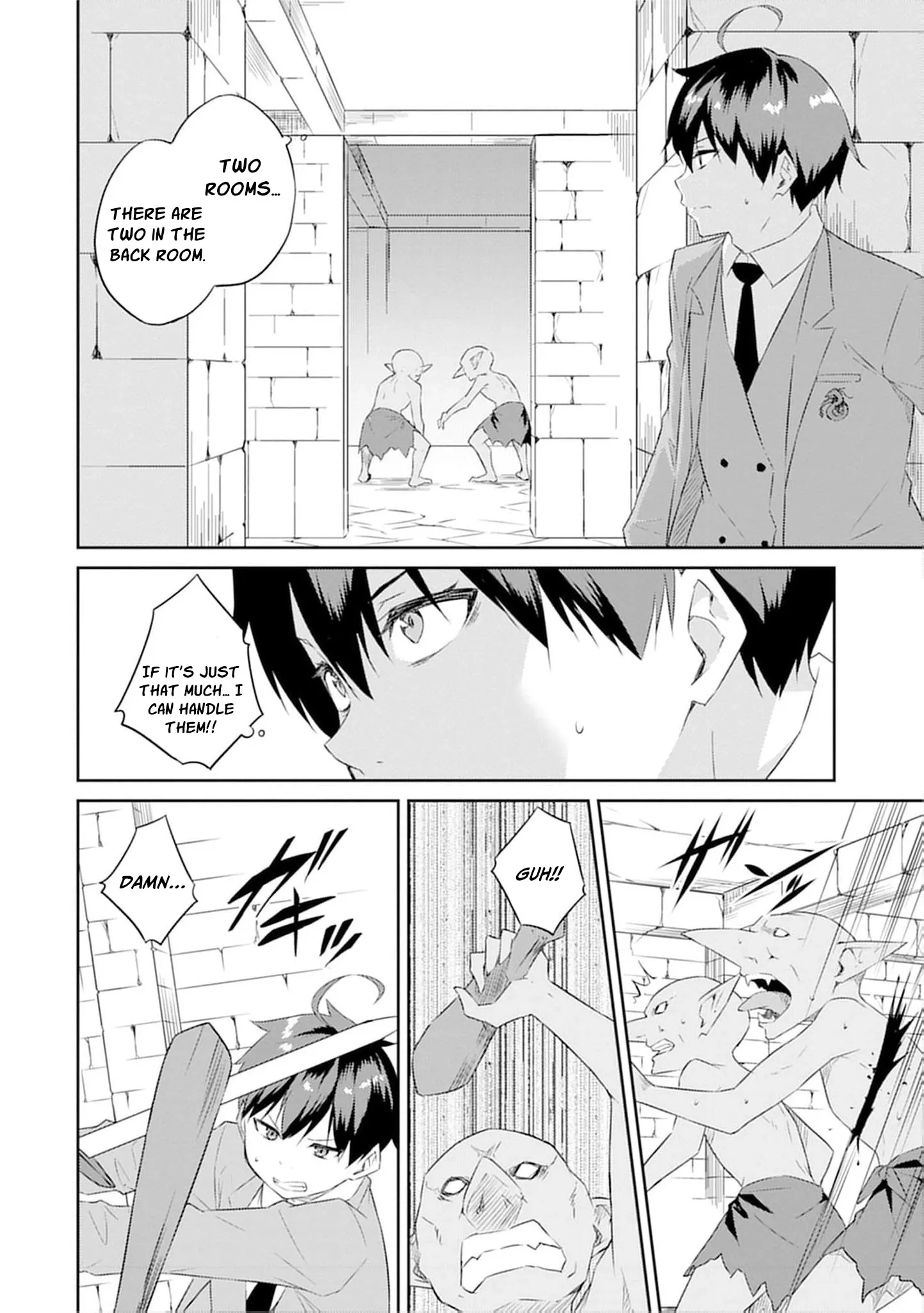 Dungeon de Nariagare! Osananajimi kara no Kirawarete Goblin ni Saekate Nakatta Ore ga, Dungeon Ruler no Shidou wo Uketara Tsuyoku Nareta no de Imouto to Musou shimasu Chapter 1 page 19 - 
