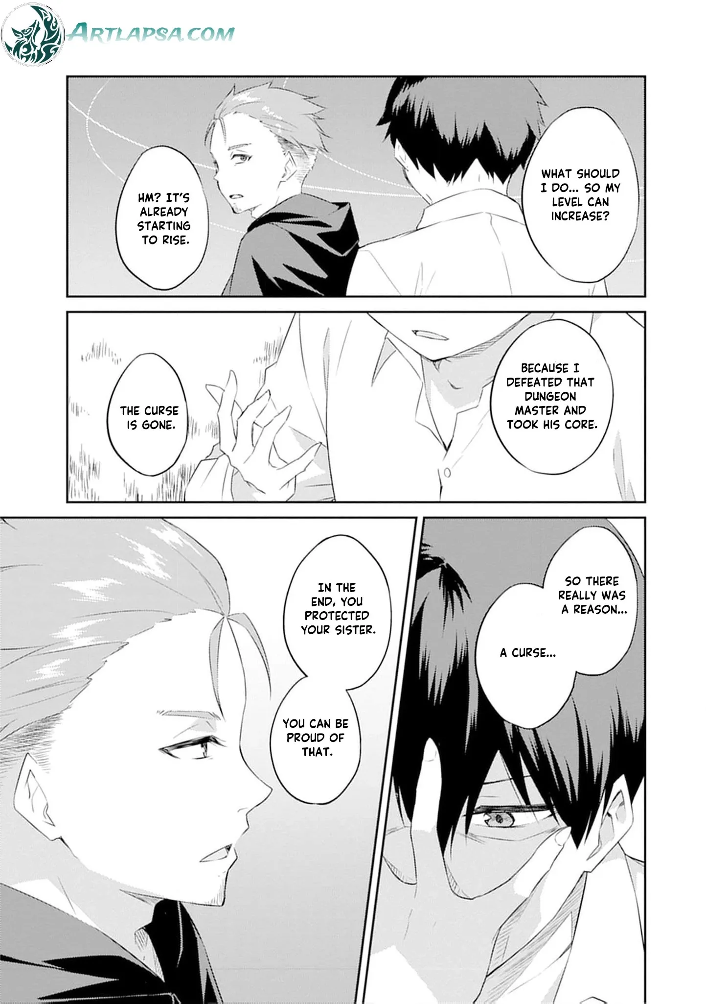 Dungeon de Nariagare! Osananajimi kara no Kirawarete Goblin ni Saekate Nakatta Ore ga, Dungeon Ruler no Shidou wo Uketara Tsuyoku Nareta no de Imouto to Musou shimasu Chapter 1 page 34 - 