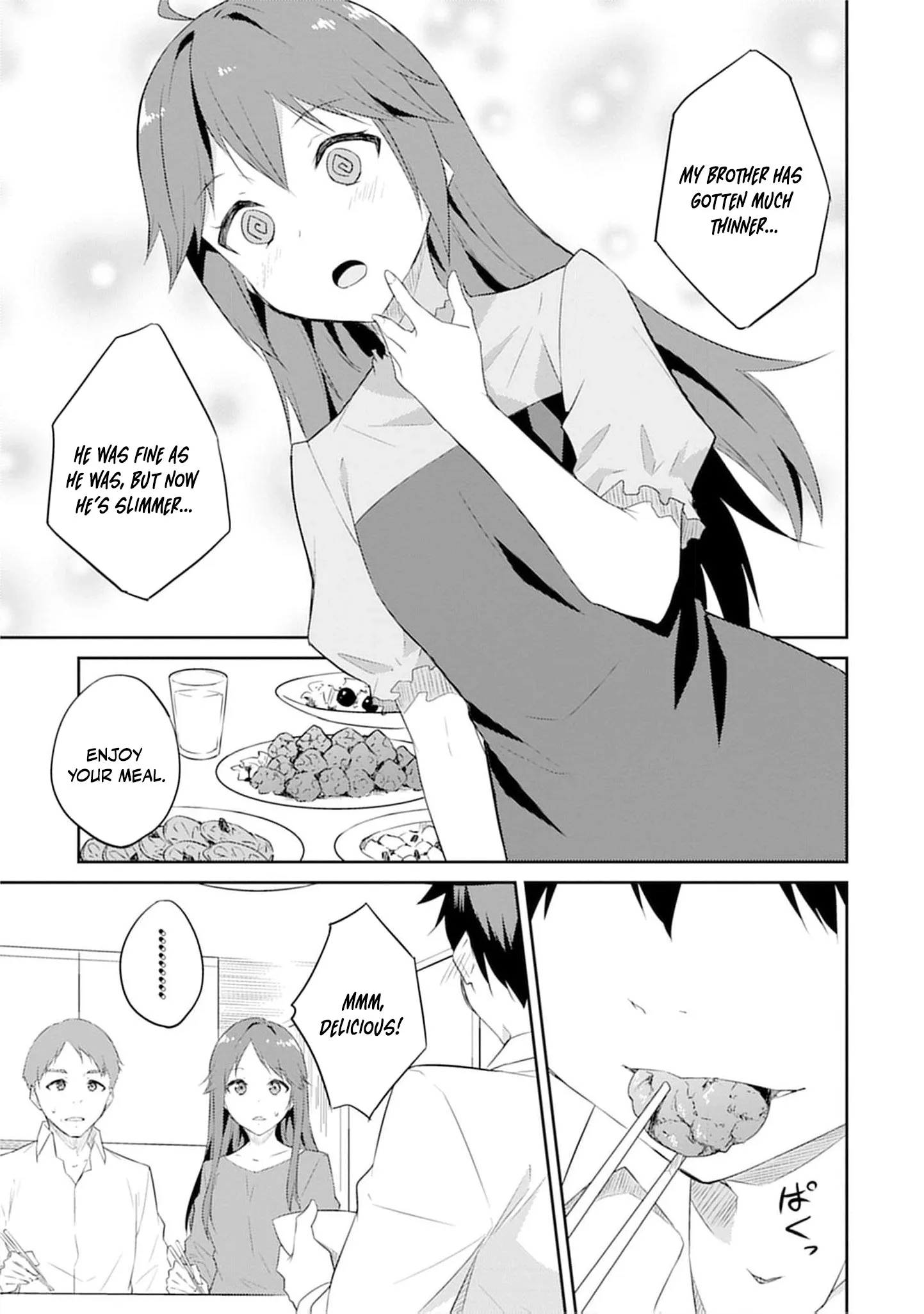 Dungeon de Nariagare! Osananajimi kara no Kirawarete Goblin ni Saekate Nakatta Ore ga, Dungeon Ruler no Shidou wo Uketara Tsuyoku Nareta no de Imouto to Musou shimasu Chapter 3 page 13 - 
