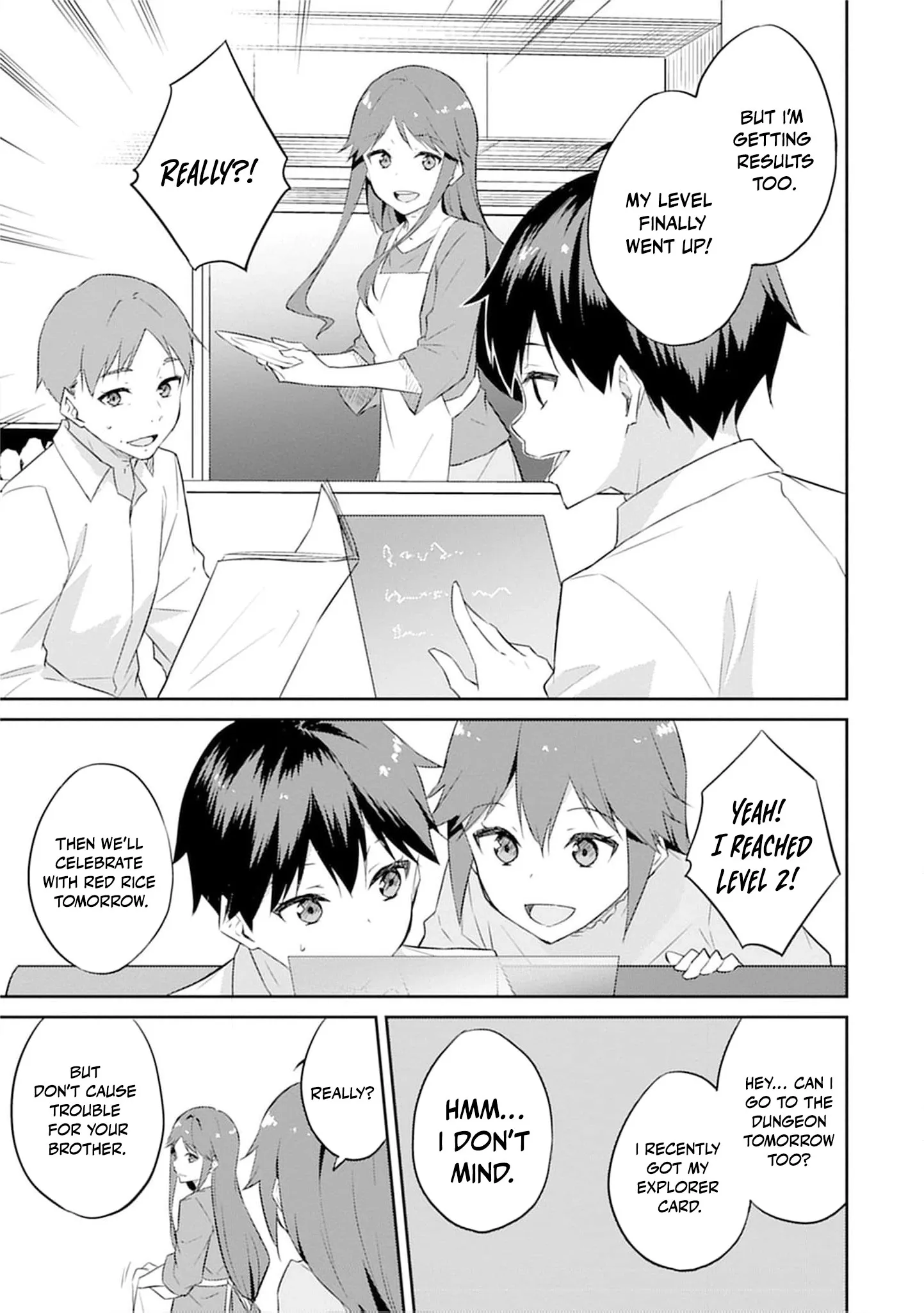 Dungeon de Nariagare! Osananajimi kara no Kirawarete Goblin ni Saekate Nakatta Ore ga, Dungeon Ruler no Shidou wo Uketara Tsuyoku Nareta no de Imouto to Musou shimasu Chapter 3 page 17 - 