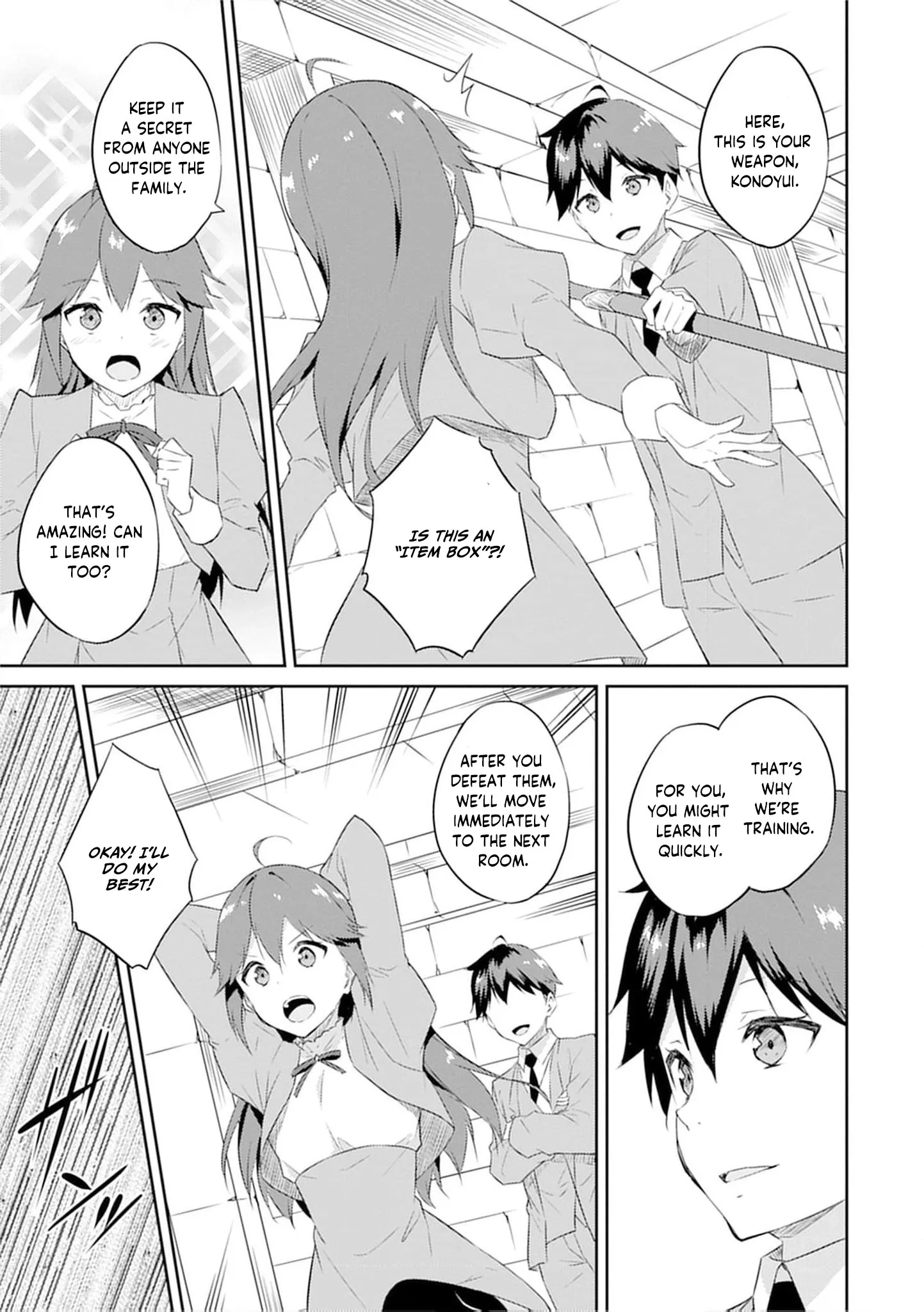 Dungeon de Nariagare! Osananajimi kara no Kirawarete Goblin ni Saekate Nakatta Ore ga, Dungeon Ruler no Shidou wo Uketara Tsuyoku Nareta no de Imouto to Musou shimasu Chapter 4 page 13 - 
