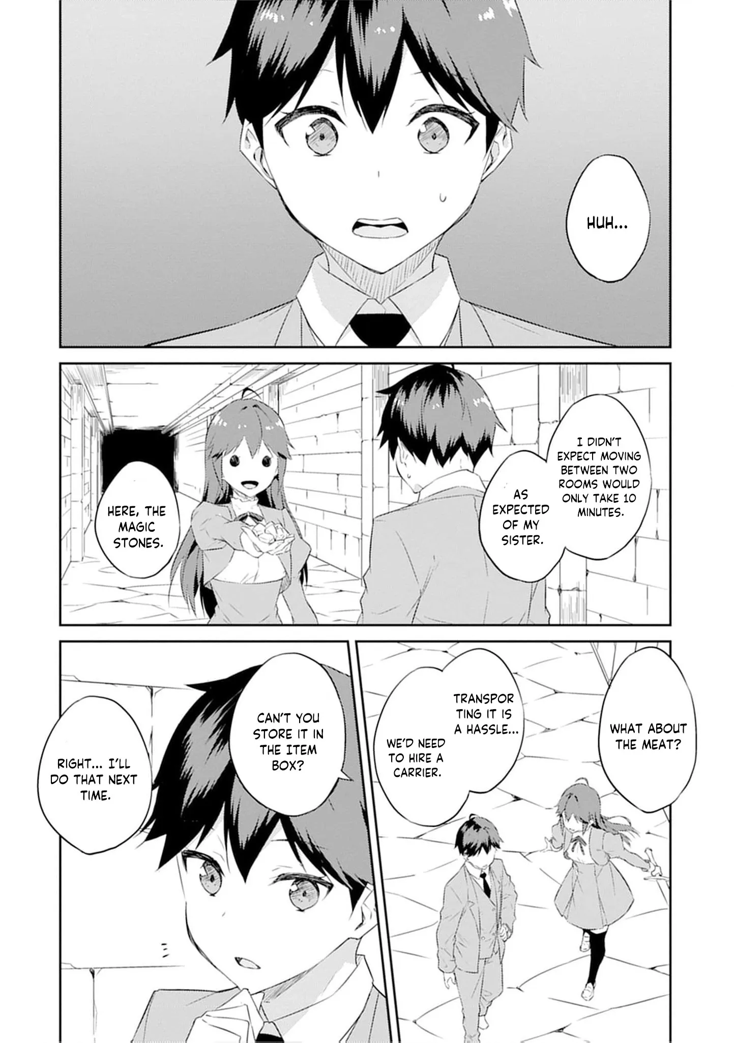Dungeon de Nariagare! Osananajimi kara no Kirawarete Goblin ni Saekate Nakatta Ore ga, Dungeon Ruler no Shidou wo Uketara Tsuyoku Nareta no de Imouto to Musou shimasu Chapter 4 page 14 - 