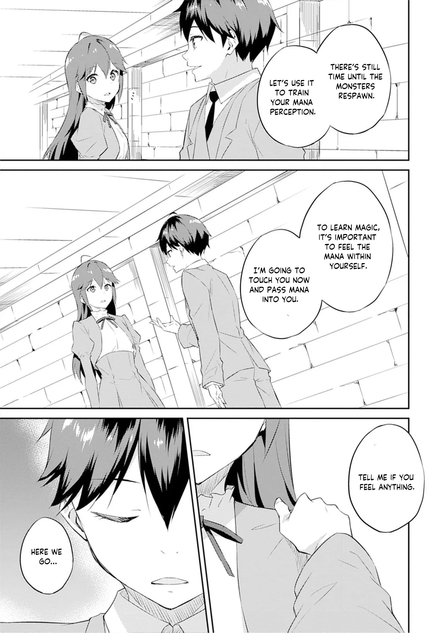 Dungeon de Nariagare! Osananajimi kara no Kirawarete Goblin ni Saekate Nakatta Ore ga, Dungeon Ruler no Shidou wo Uketara Tsuyoku Nareta no de Imouto to Musou shimasu Chapter 4 page 15 - 