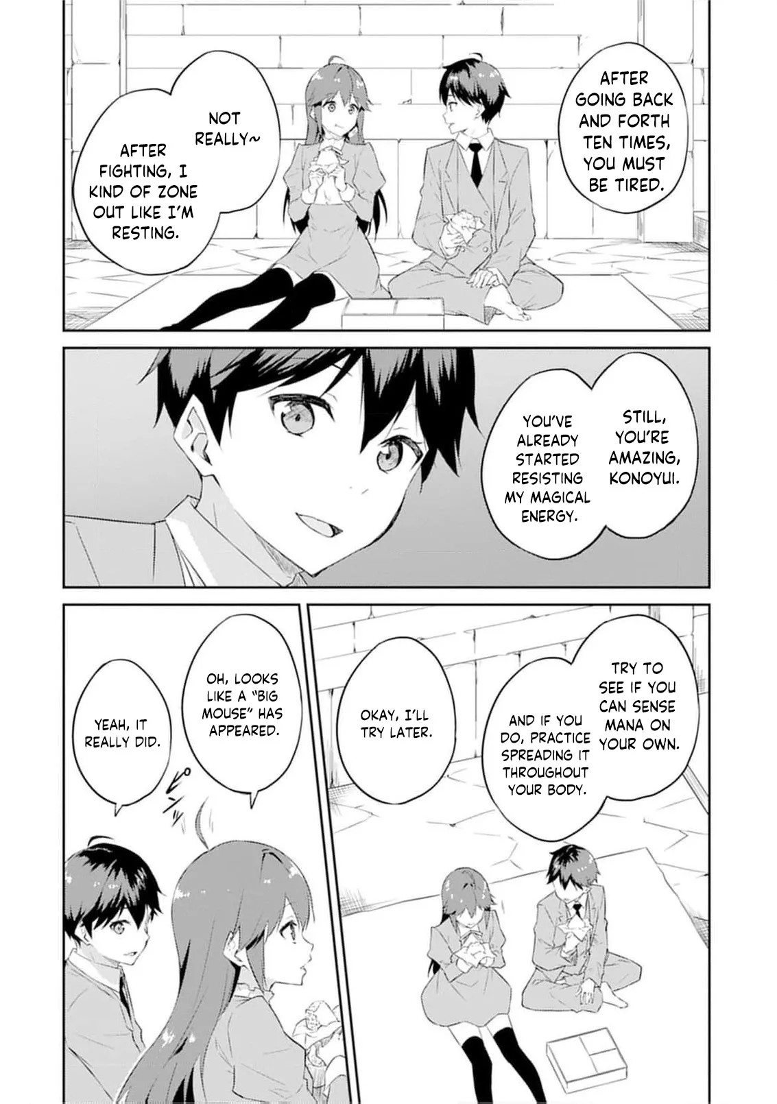 Dungeon de Nariagare! Osananajimi kara no Kirawarete Goblin ni Saekate Nakatta Ore ga, Dungeon Ruler no Shidou wo Uketara Tsuyoku Nareta no de Imouto to Musou shimasu Chapter 4 page 18 - 