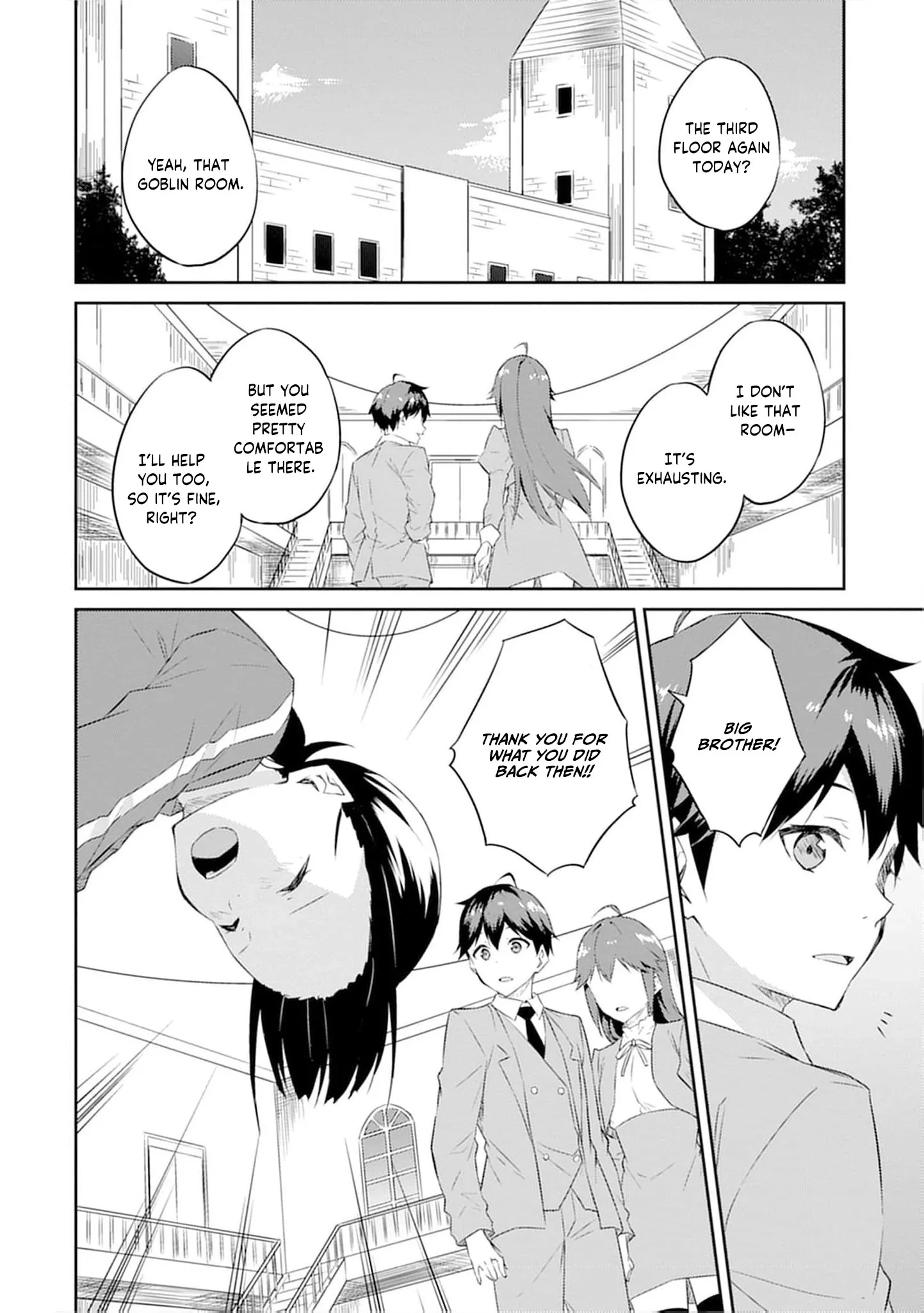 Dungeon de Nariagare! Osananajimi kara no Kirawarete Goblin ni Saekate Nakatta Ore ga, Dungeon Ruler no Shidou wo Uketara Tsuyoku Nareta no de Imouto to Musou shimasu Chapter 4 page 20 - 