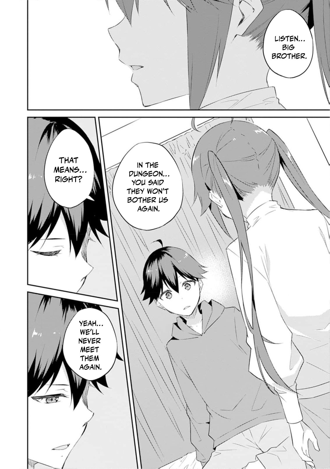 Dungeon de Nariagare! Osananajimi kara no Kirawarete Goblin ni Saekate Nakatta Ore ga, Dungeon Ruler no Shidou wo Uketara Tsuyoku Nareta no de Imouto to Musou shimasu Chapter 7 page 22 - 