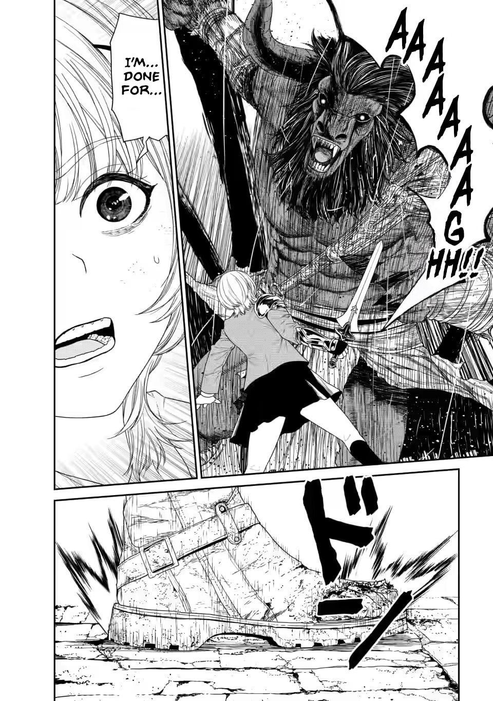 Dungeon de Tatakai Tsuzukete 20-nen no Doutei Yuusha, Chijou ni Modottara Danjohi 1:1000 no Sekai Datta Chapter 1 page 8 - 