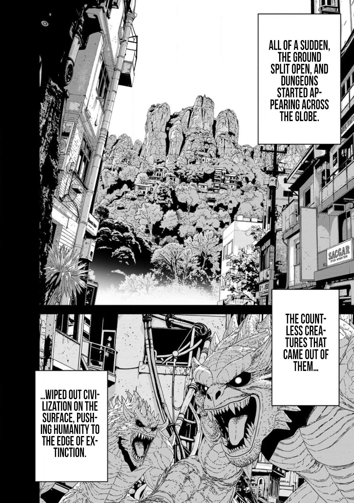 Dungeon de Tatakai Tsuzukete 20-nen no Doutei Yuusha, Chijou ni Modottara Danjohi 1:1000 no Sekai Datta Chapter 2.1 page 6 - 
