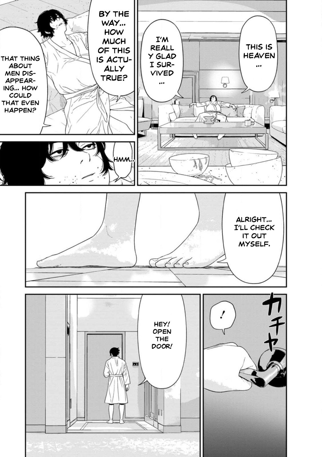 Dungeon de Tatakai Tsuzukete 20-nen no Doutei Yuusha, Chijou ni Modottara Danjohi 1:1000 no Sekai Datta Chapter 2.2 page 4 - 