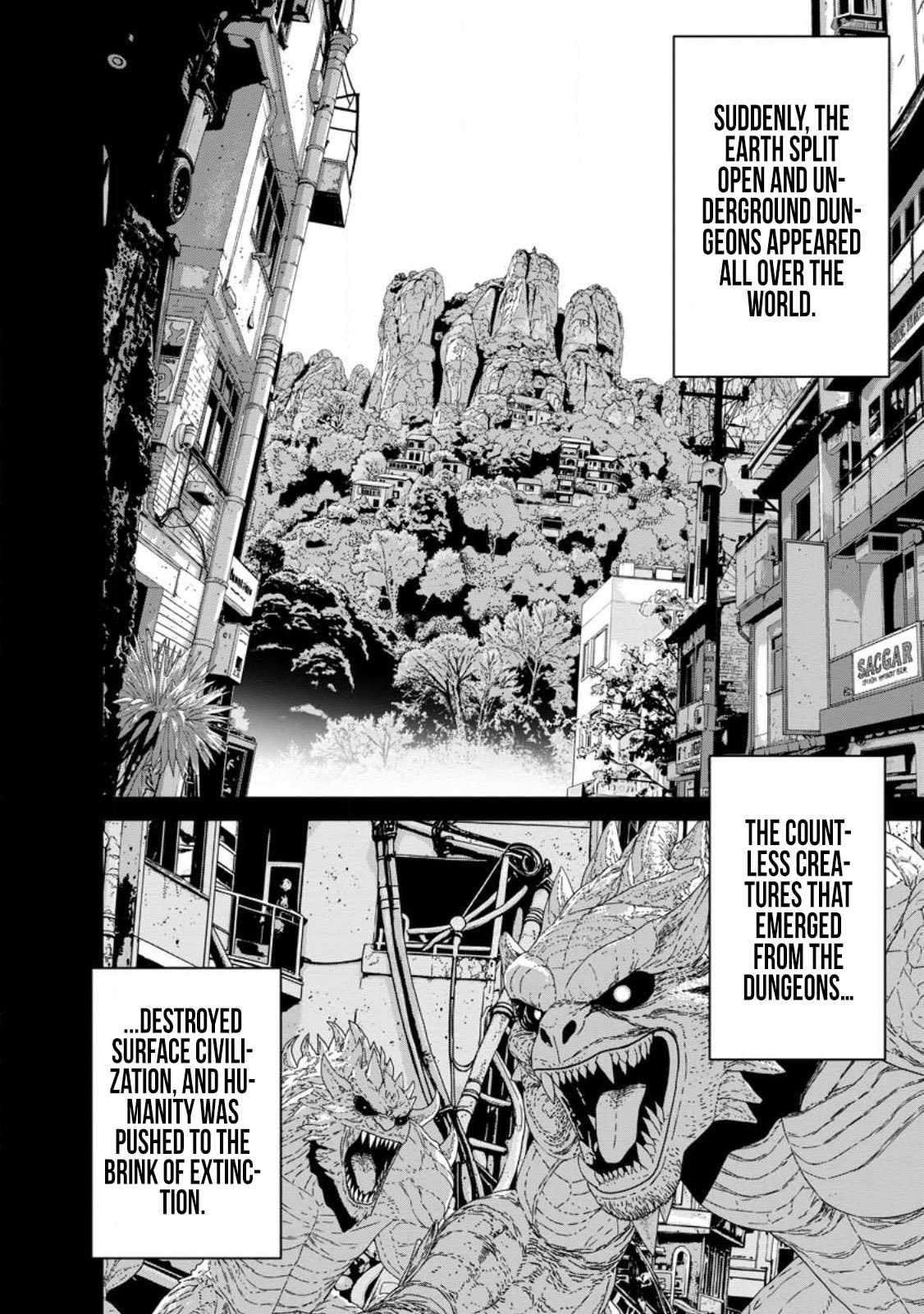 Dungeon de Tatakai Tsuzukete 20-nen no Doutei Yuusha, Chijou ni Modottara Danjohi 1:1000 no Sekai Datta Chapter 2 page 5 - 