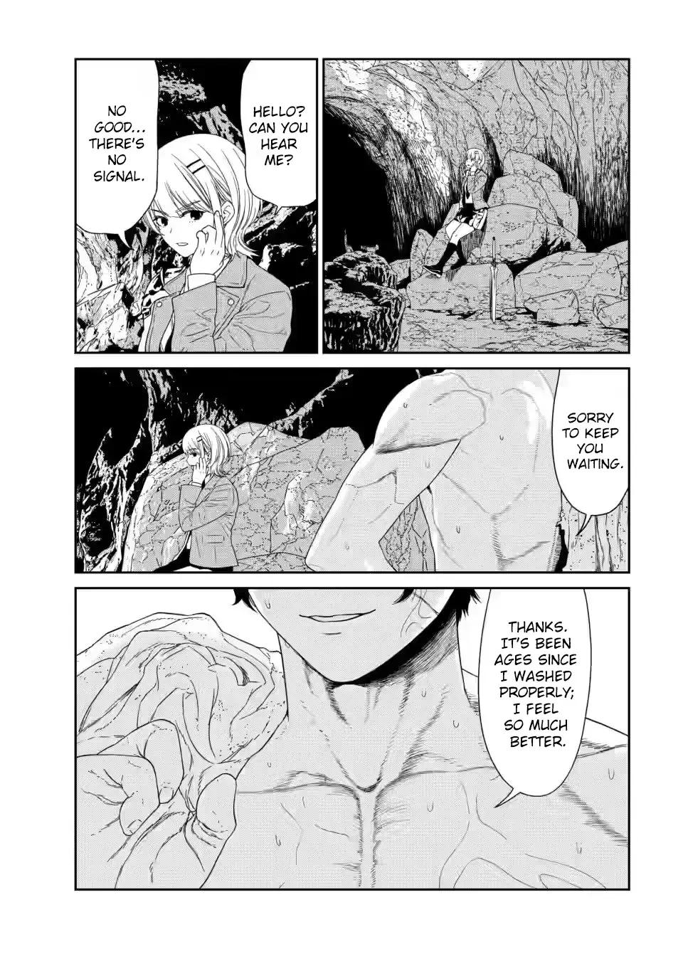 Dungeon de Tatakaitsuzukete 20-nen no Doutei Yuusha, Chijou ni Modottara Danjoubi 1:1000 no Sekai Datta Chapter 1.2 page 11 - 