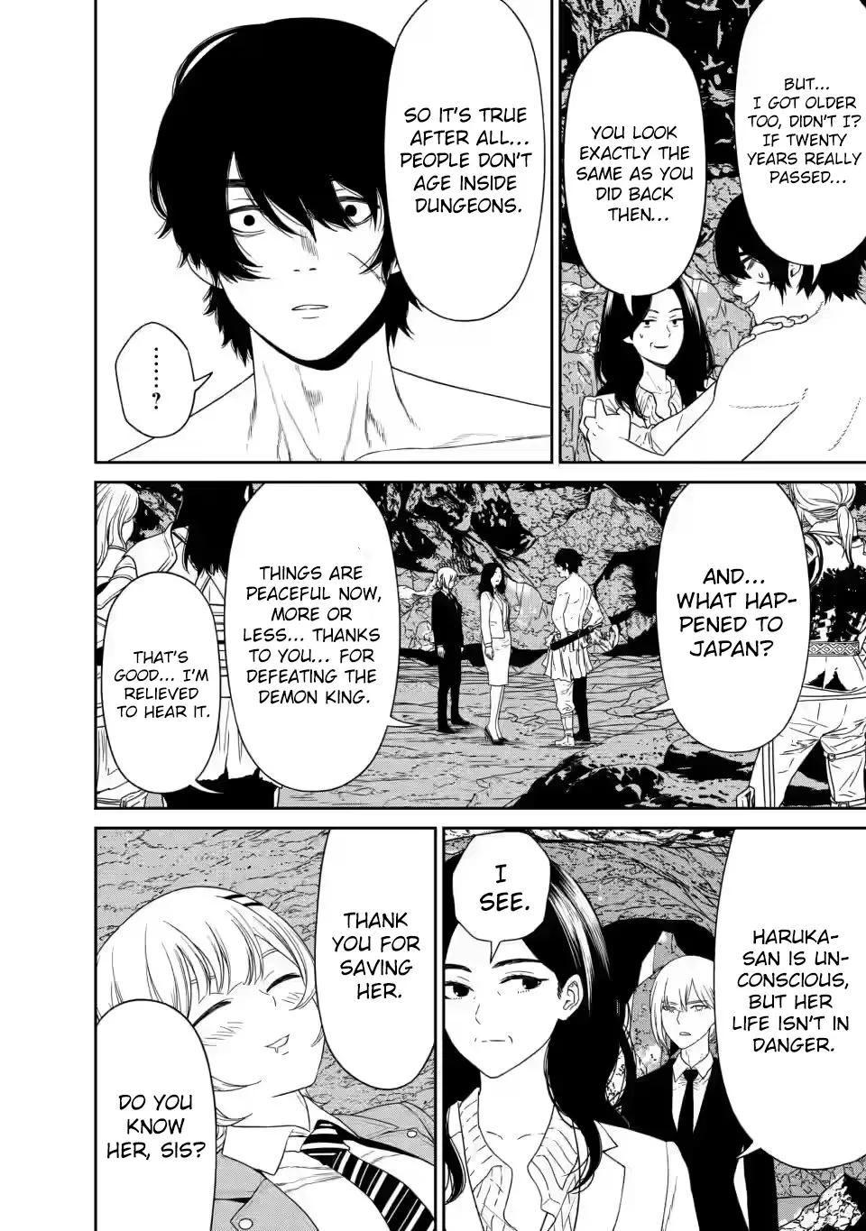 Dungeon de Tatakaitsuzukete 20-nen no Doutei Yuusha, Chijou ni Modottara Danjoubi 1:1000 no Sekai Datta Chapter 1.3 page 11 - 