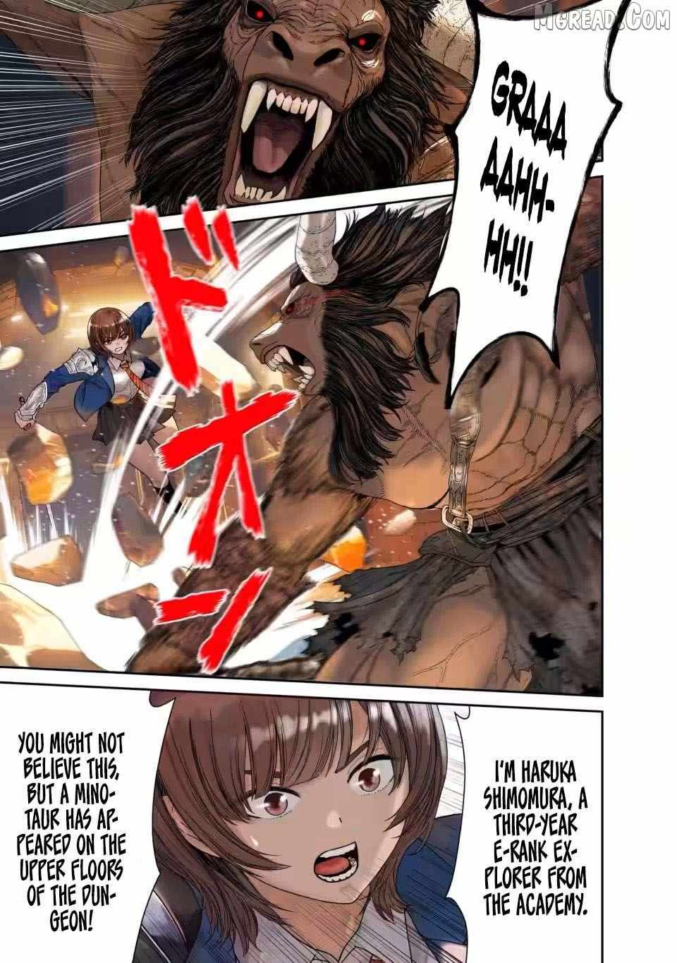 Dungeon de Tatakaitsuzukete 20-nen no Doutei Yuusha, Chijou ni Modottara Danjoubi 1:1000 no Sekai Datta Chapter 1 page 1 - 
