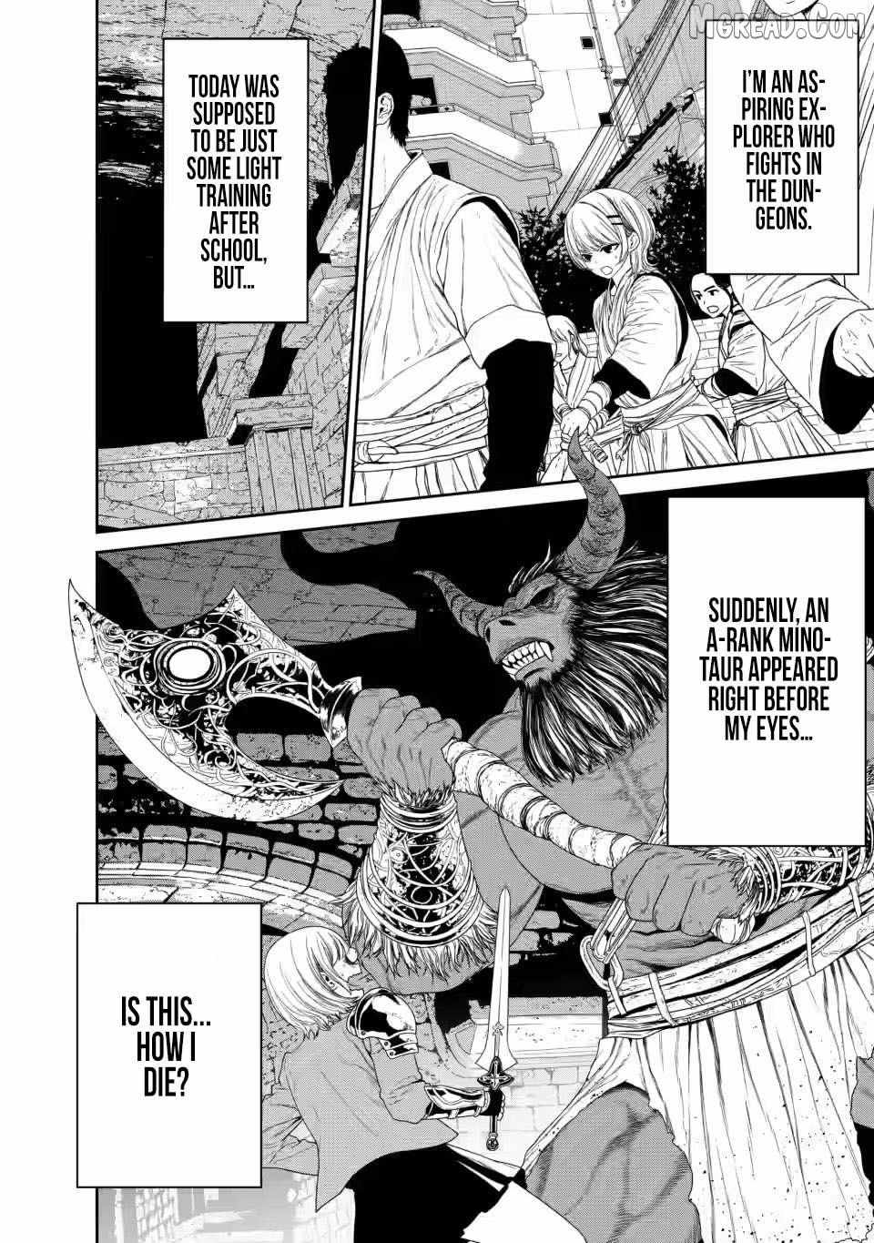 Dungeon de Tatakaitsuzukete 20-nen no Doutei Yuusha, Chijou ni Modottara Danjoubi 1:1000 no Sekai Datta Chapter 1 page 4 - 