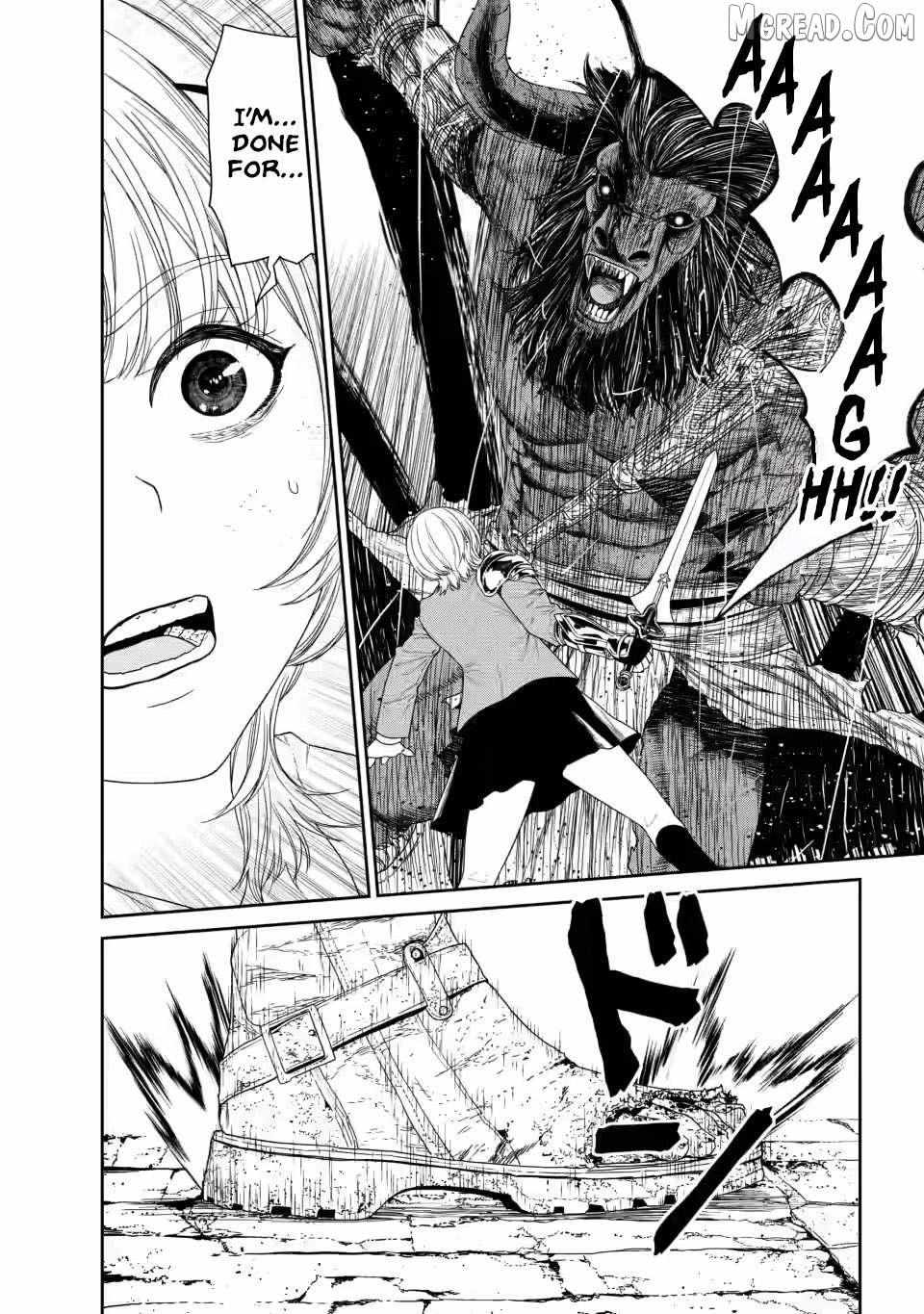 Dungeon de Tatakaitsuzukete 20-nen no Doutei Yuusha, Chijou ni Modottara Danjoubi 1:1000 no Sekai Datta Chapter 1 page 8 - 
