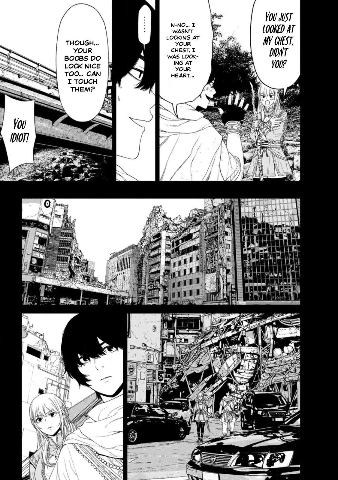 Dungeon de Tatakaitsuzukete 20-nen no Doutei Yuusha, Chijou ni Modottara Danjoubi 1:1000 no Sekai Datta Chapter 2.1 page 3 - 