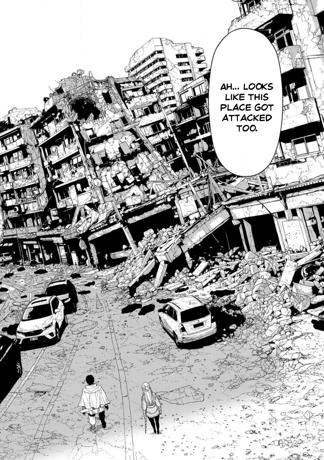 Dungeon de Tatakaitsuzukete 20-nen no Doutei Yuusha, Chijou ni Modottara Danjoubi 1:1000 no Sekai Datta Chapter 2.1 page 4 - 