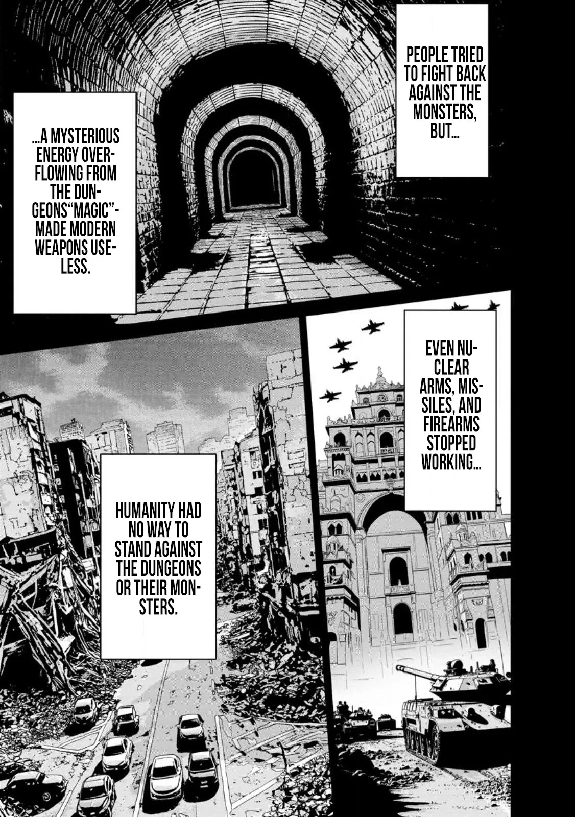 Dungeon de Tatakaitsuzukete 20-nen no Doutei Yuusha, Chijou ni Modottara Danjoubi 1:1000 no Sekai Datta Chapter 2.1 page 7 - 
