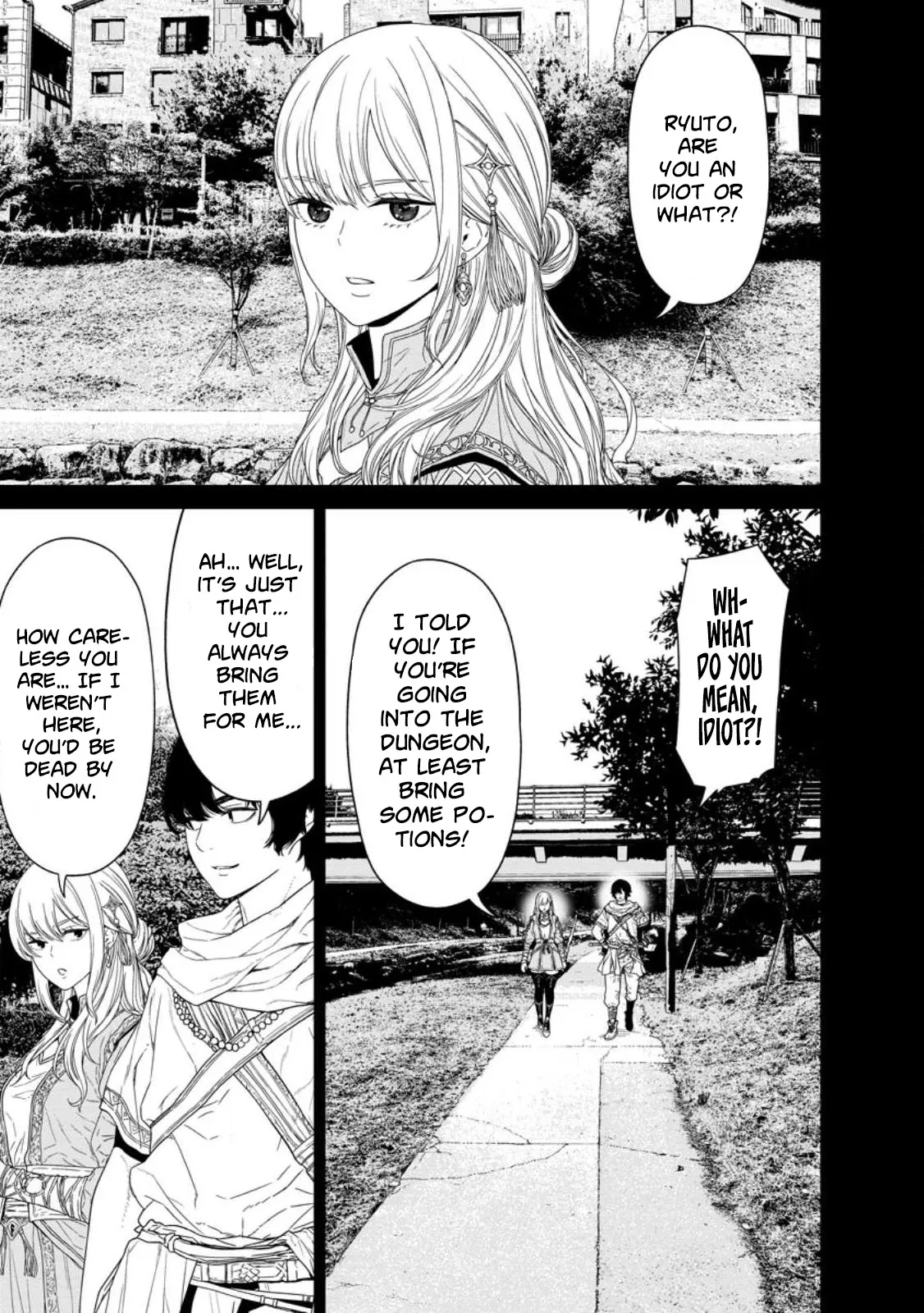 Dungeon de Tatakaitsuzukete 20-nen no Doutei Yuusha, Chijou ni Modottara Danjoubi 1:1000 no Sekai Datta Chapter 2 page 2 - 