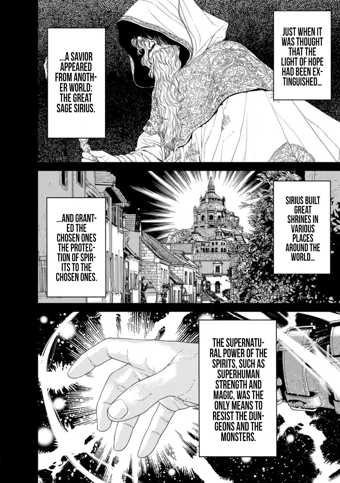 Dungeon de Tatakaitsuzukete 20-nen no Doutei Yuusha, Chijou ni Modottara Danjoubi 1:1000 no Sekai Datta Chapter 2 page 7 - 