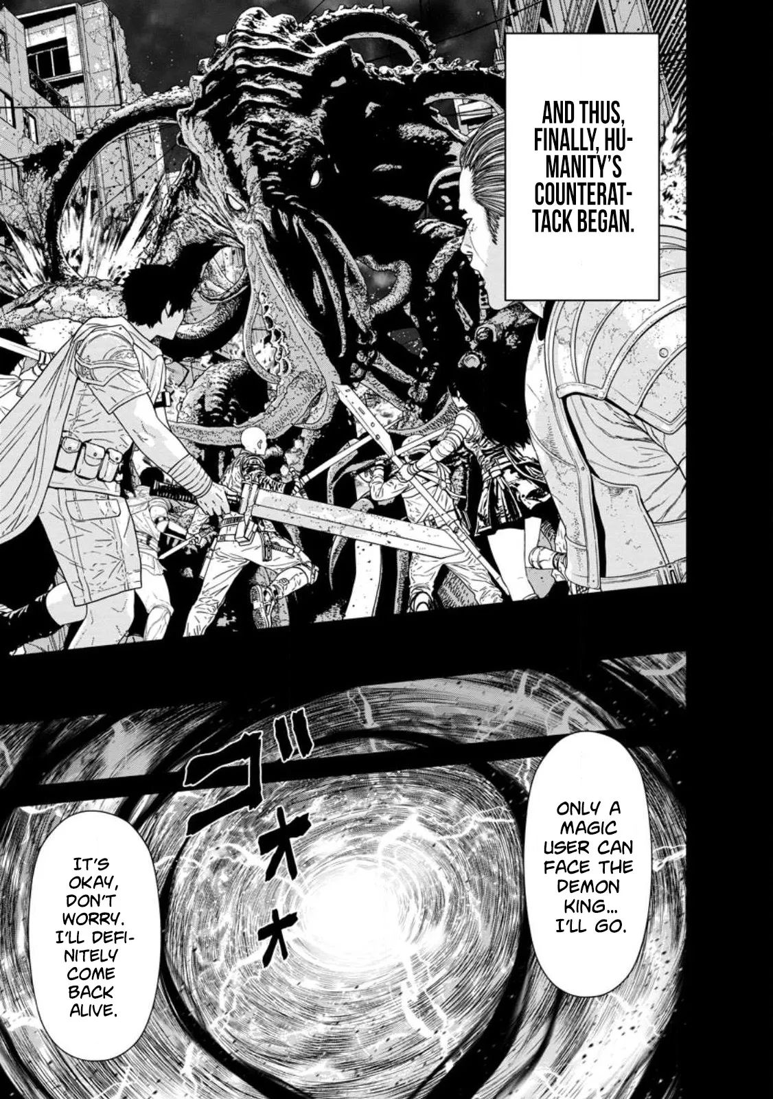 Dungeon de Tatakaitsuzukete 20-nen no Doutei Yuusha, Chijou ni Modottara Danjoubi 1:1000 no Sekai Datta Chapter 2 page 8 - 