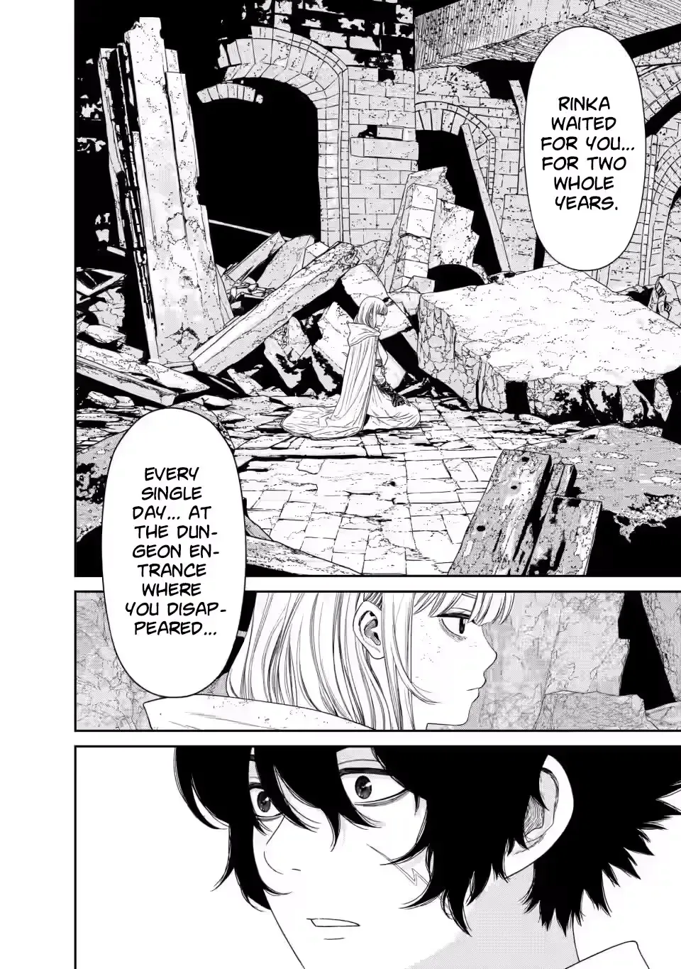 Dungeon de Tatakaitsuzukete 20-nen no Doutei Yuusha, Chijou ni Modottara Danjoubi 1:1000 no Sekai Datta Chapter 3 page 28 - 