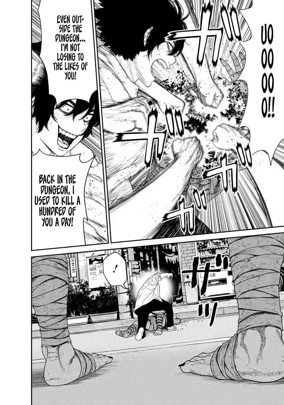 Dungeon de Tatakaitsuzukete 20-nen no Doutei Yuusha, Chijou ni Modottara Danjoubi 1:1000 no Sekai Datta Chapter 3 page 42 - 
