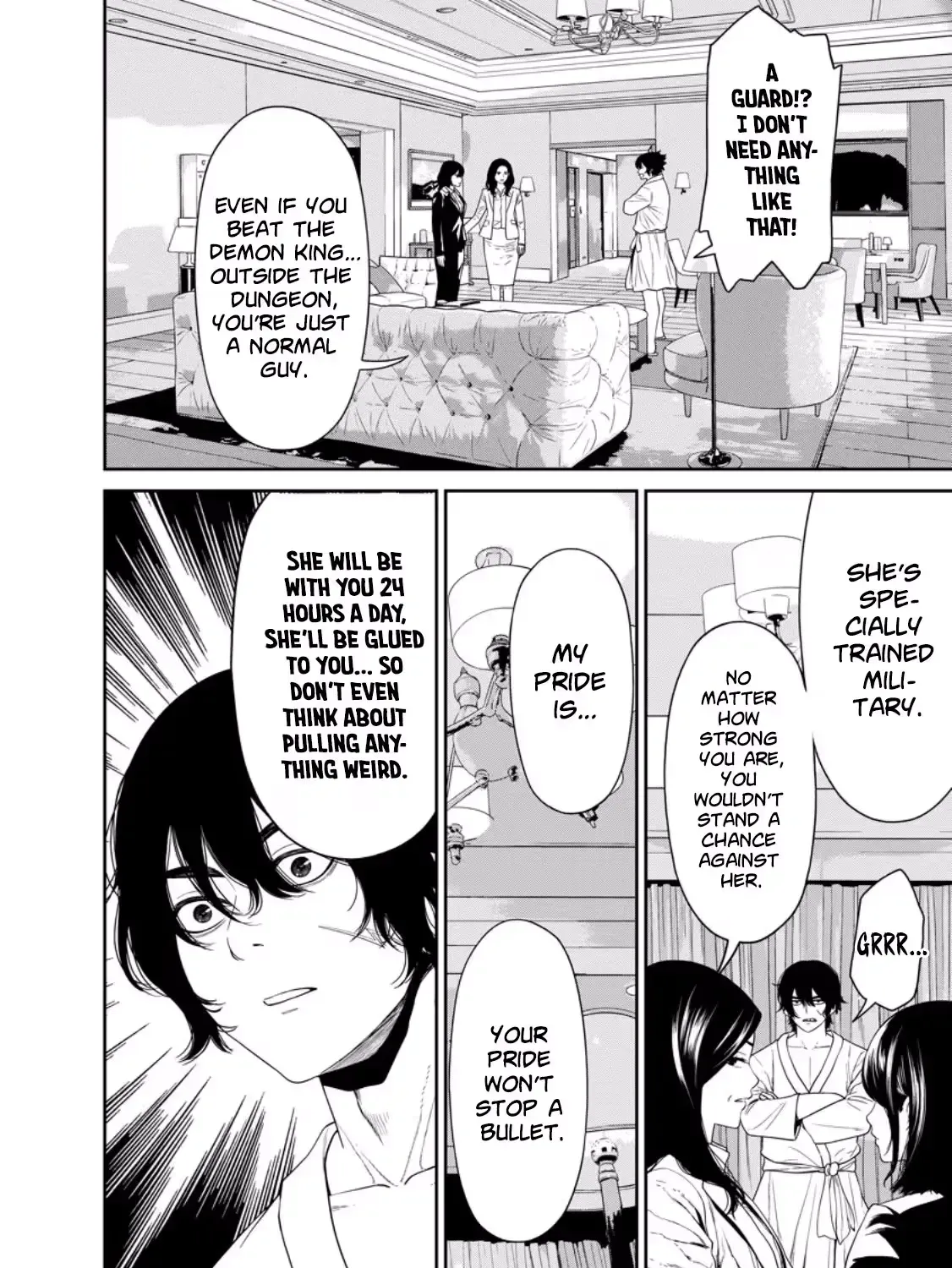 Dungeon de Tatakaitsuzukete 20-nen no Doutei Yuusha, Chijou ni Modottara Danjoubi 1:1000 no Sekai Datta Chapter 3 page 8 - 