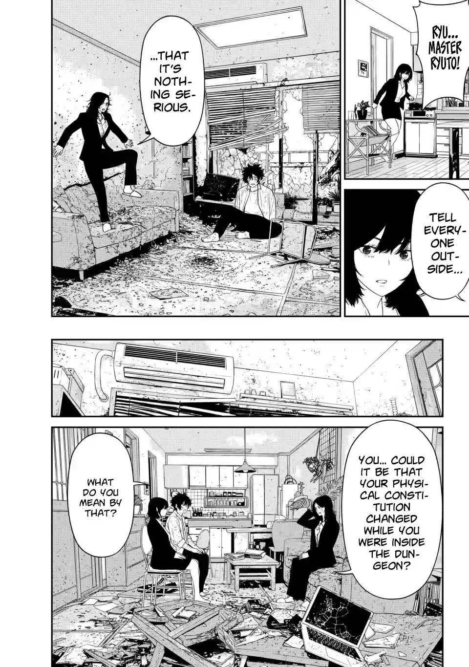 Dungeon de Tatakaitsuzukete 20-nen no Doutei Yuusha, Chijou ni Modottara Danjoubi 1:1000 no Sekai Datta Chapter 5.2 page 11 - 
