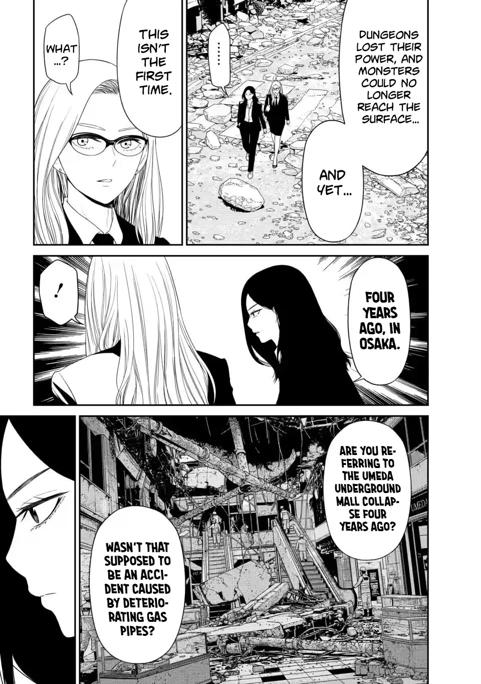Dungeon de Tatakaitsuzukete 20-nen no Doutei Yuusha, Chijou ni Modottara Danjoubi 1:1000 no Sekai Datta Chapter 5.2 page 4 - 