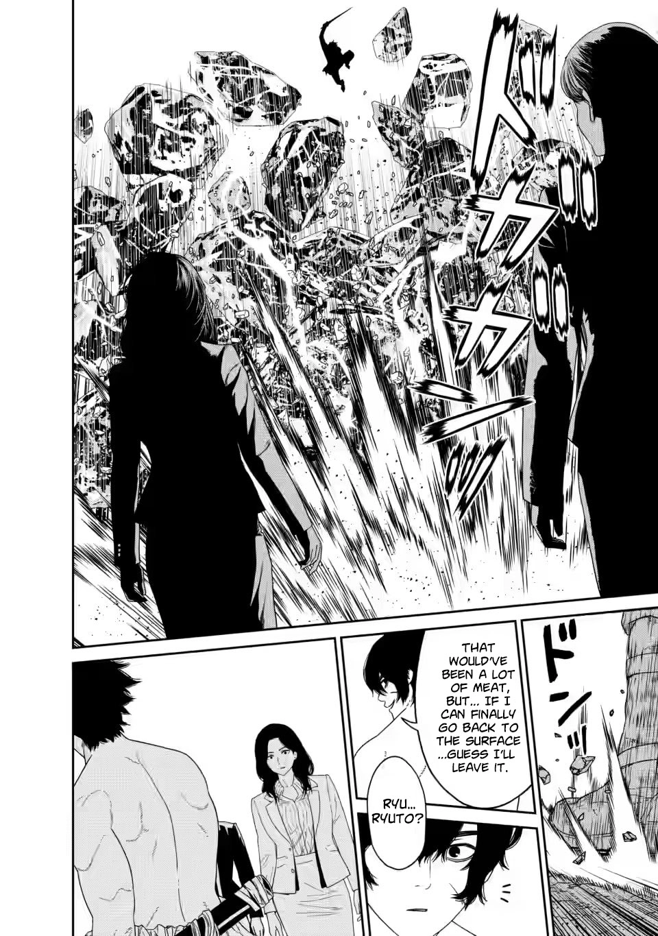 Dungeon de Tatakaitsuzukete 20-nen no Doutei Yuusha, Chijou ni Modottara Danjoubi 1:1000 no Sekai Datta Chapter 1 page 37 - 