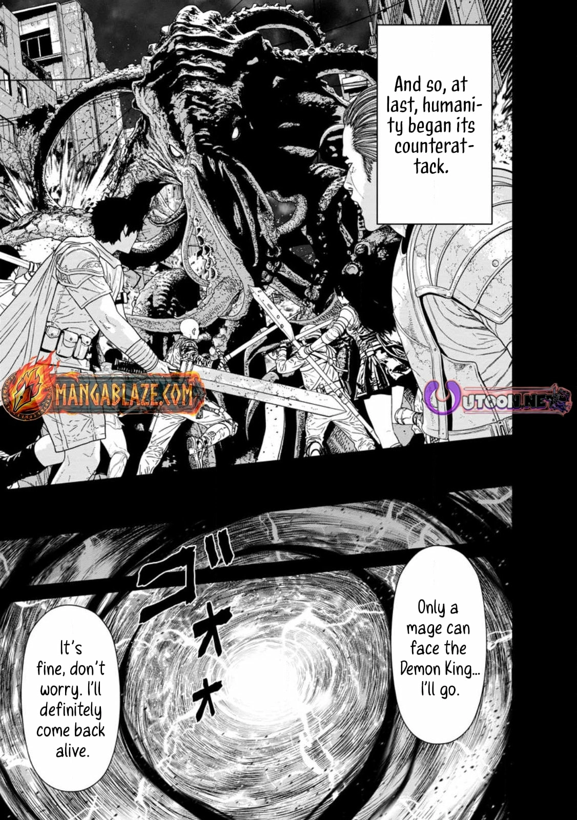 Dungeon de Tatakaitsuzukete 20-nen no Doutei Yuusha, Chijou ni Modottara Danjoubi 1:1000 no Sekai Datta Chapter 2.1 page 10 - 