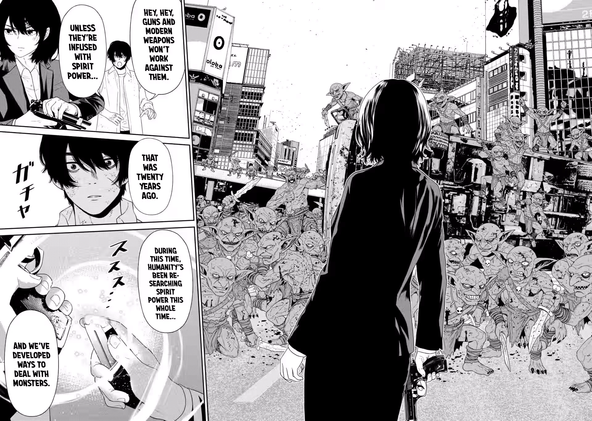 Dungeon de Tatakaitsuzukete 20-nen no Doutei Yuusha, Chijou ni Modottara Danjoubi 1:1000 no Sekai Datta Chapter 3 page 37 - 