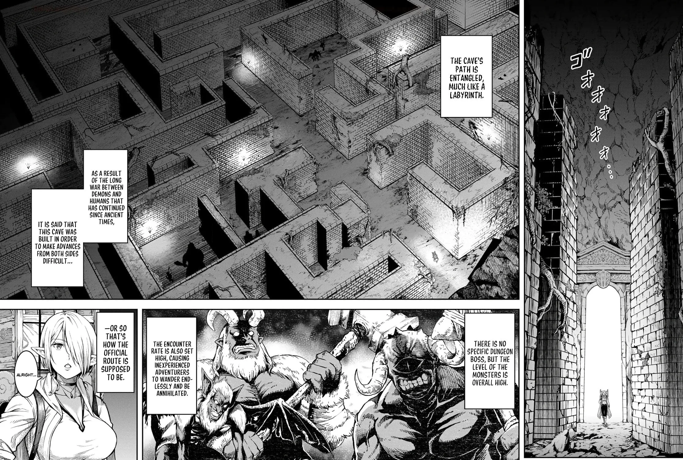 Dungeon Elf: Dungeon ni Takarabako ga Aru no wa Atarimae desu ka Chapter 1 page 13 - 