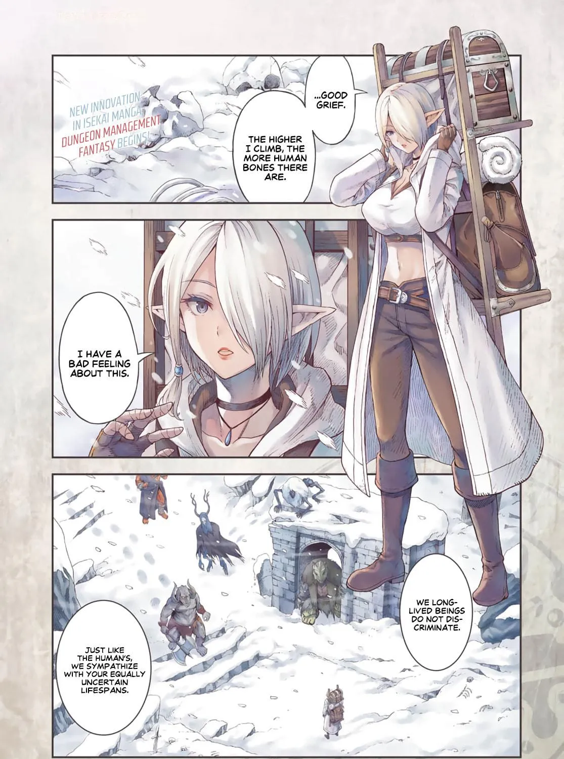 Dungeon Elf: Dungeon ni Takarabako ga Aru no wa Atarimae desu ka Chapter 1 page 5 - 
