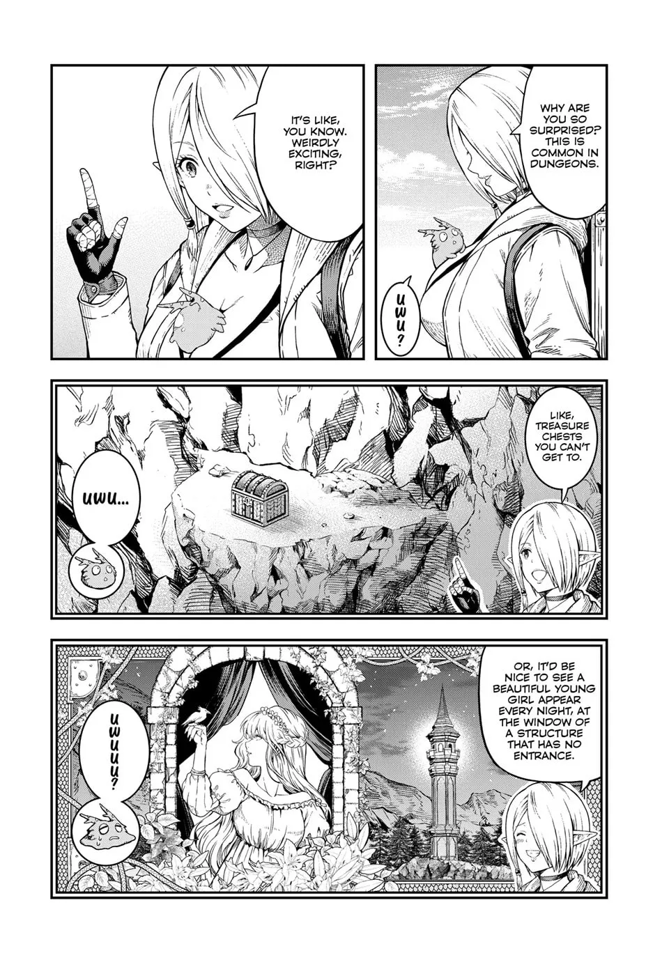 Dungeon Elf: Dungeon ni Takarabako ga Aru no wa Atarimae desu ka Chapter 11 page 4 - 
