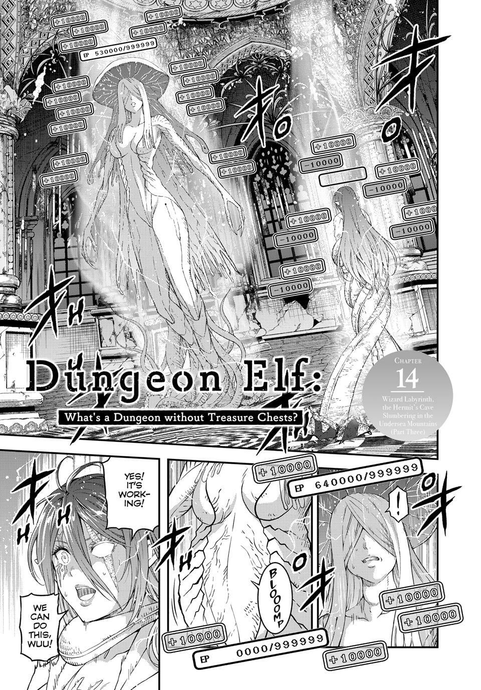Dungeon Elf: Dungeon ni Takarabako ga Aru no wa Atarimae desu ka Chapter 14 page 1 - 