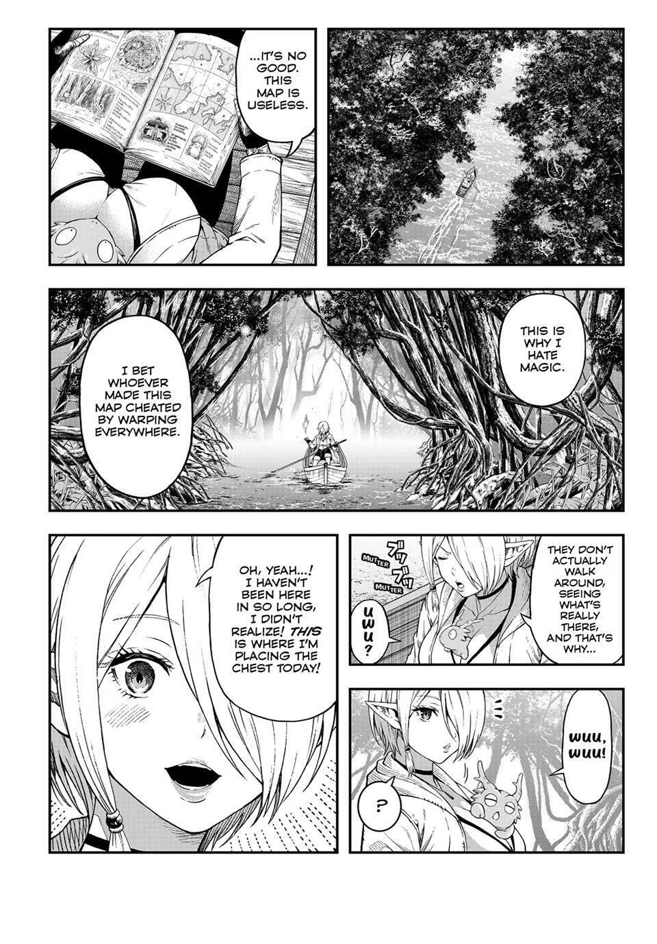 Dungeon Elf: Dungeon ni Takarabako ga Aru no wa Atarimae desu ka Chapter 3 page 1 - 