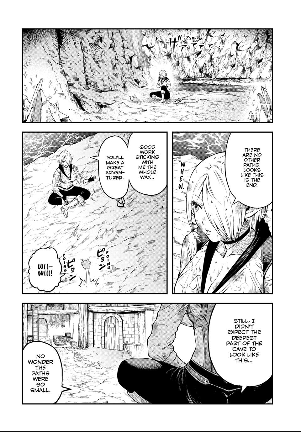 Dungeon Elf: Dungeon ni Takarabako ga Aru no wa Atarimae desu ka Chapter 4.1 page 9 - 