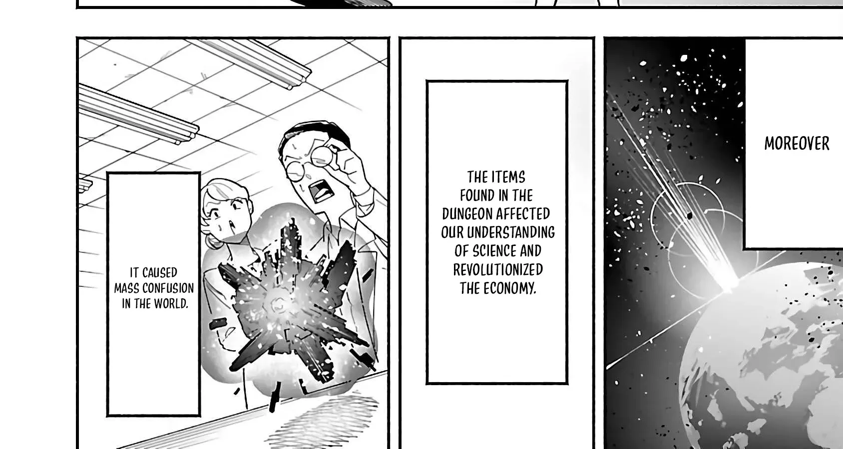 Dungeon” I Helped Someone and Went Viral Without Knowing It “Gameplay Chapter 1 page 15 - 