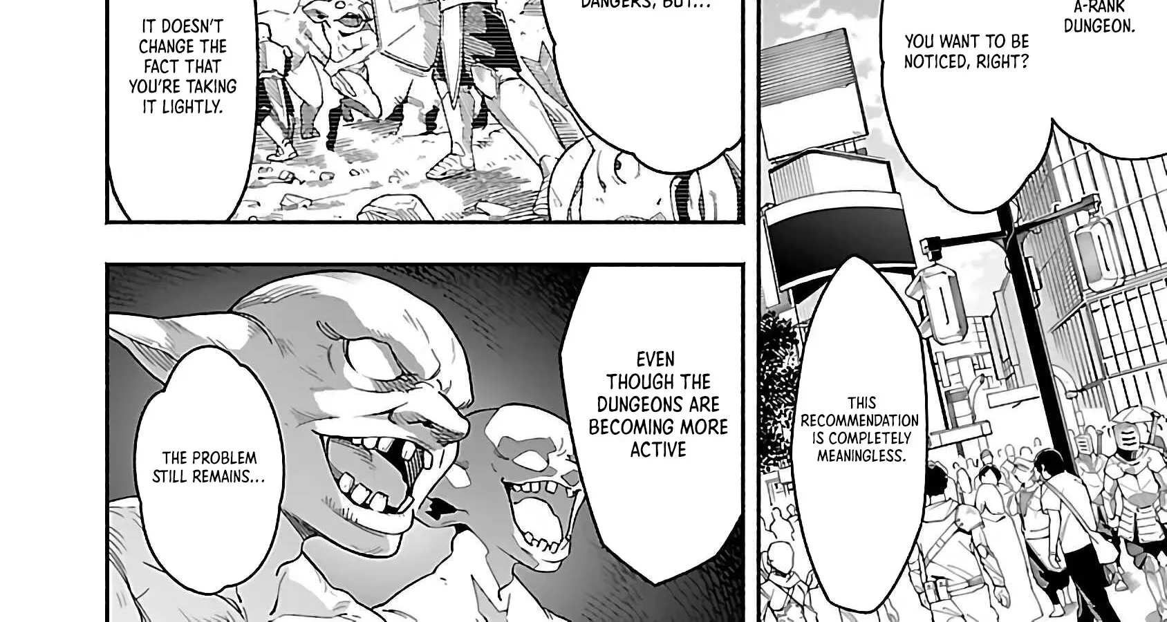 Dungeon” I Helped Someone and Went Viral Without Knowing It “Gameplay Chapter 1 page 19 - 