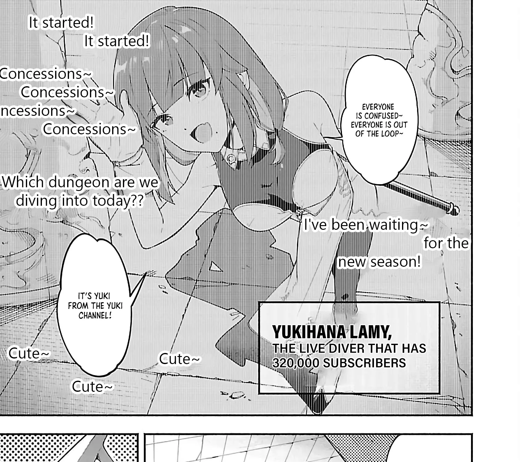 Dungeon” I Helped Someone and Went Viral Without Knowing It “Gameplay Chapter 1 page 24 - 