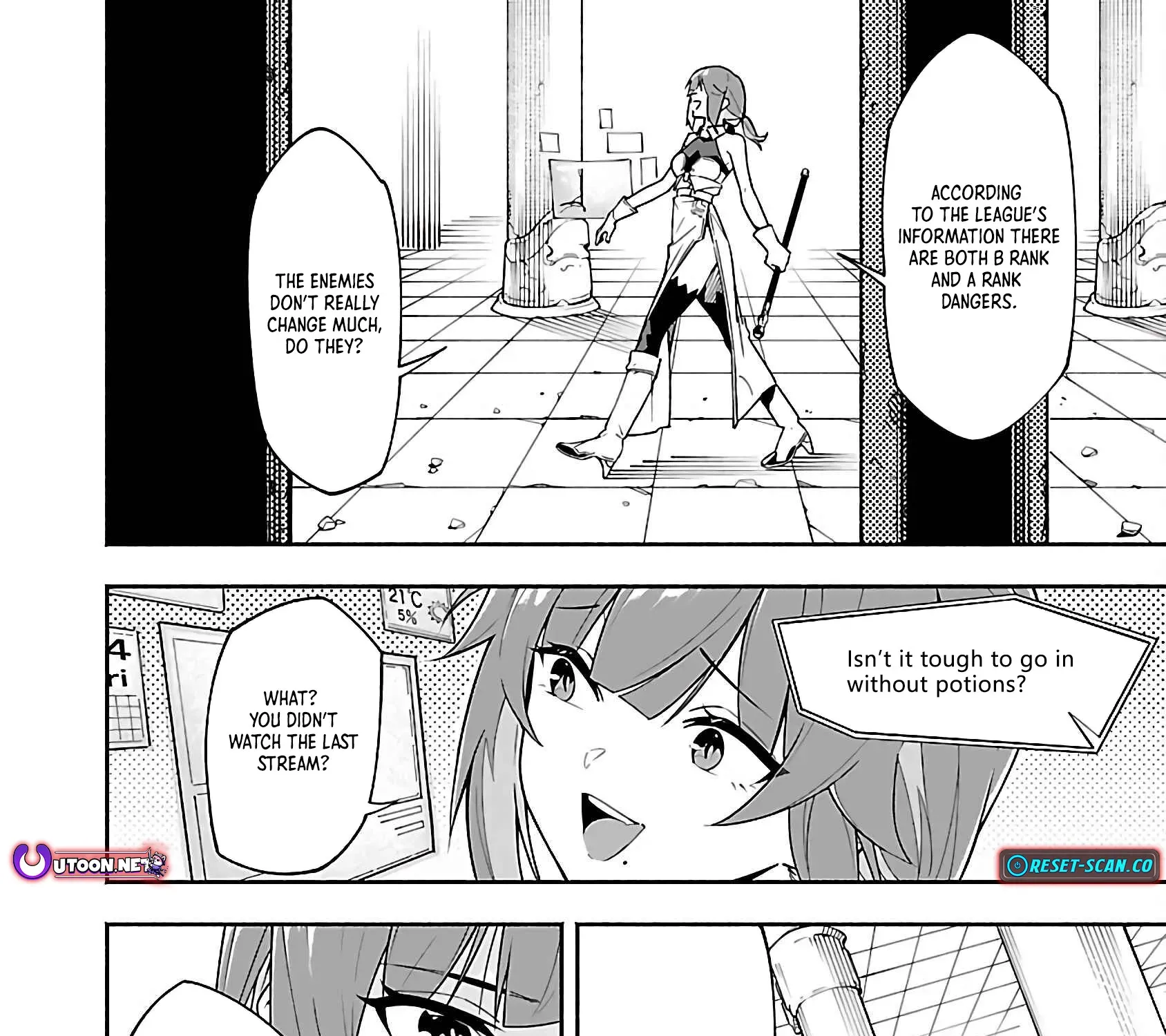 Dungeon” I Helped Someone and Went Viral Without Knowing It “Gameplay Chapter 1 page 26 - 