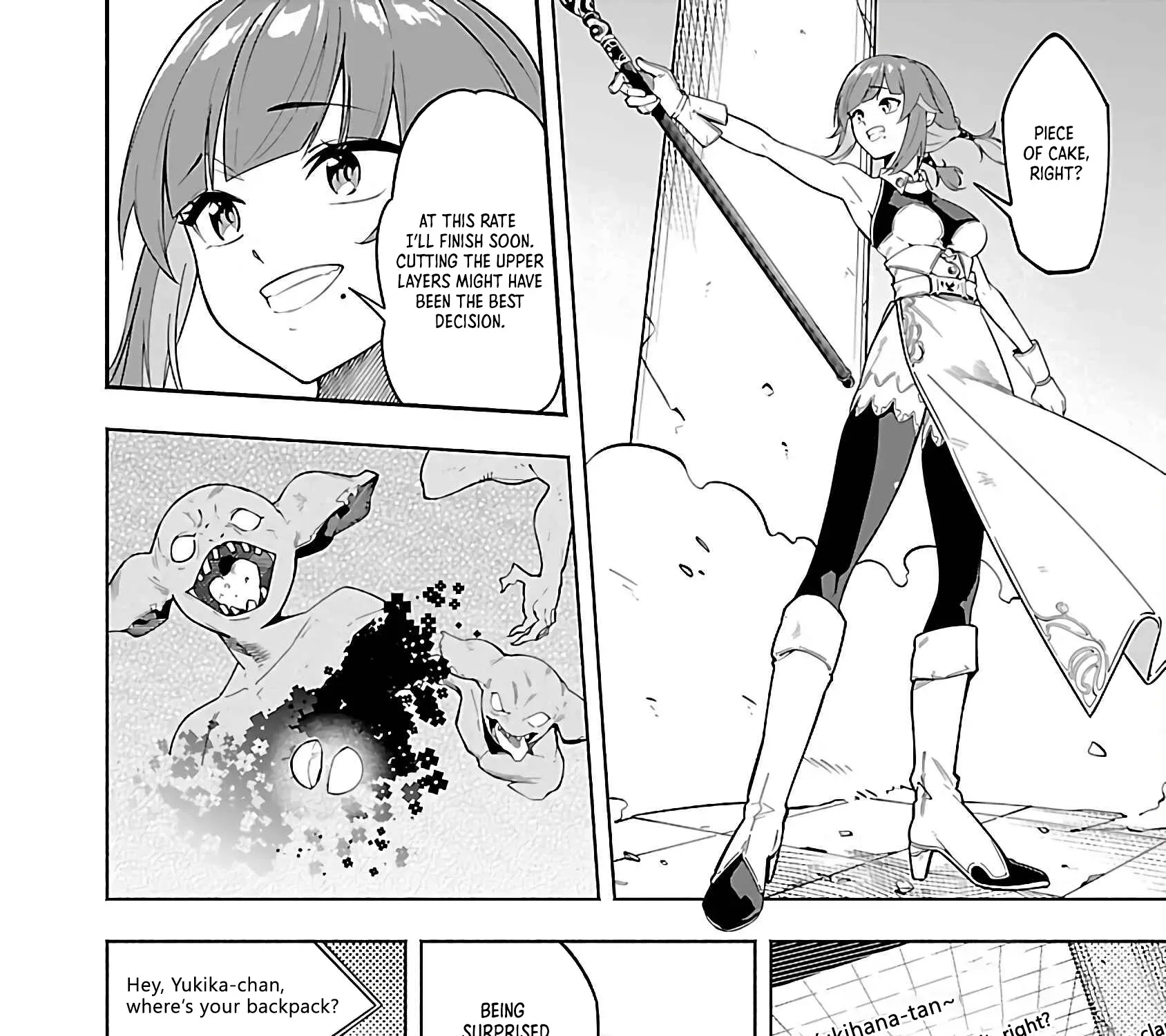 Dungeon” I Helped Someone and Went Viral Without Knowing It “Gameplay Chapter 1 page 30 - 